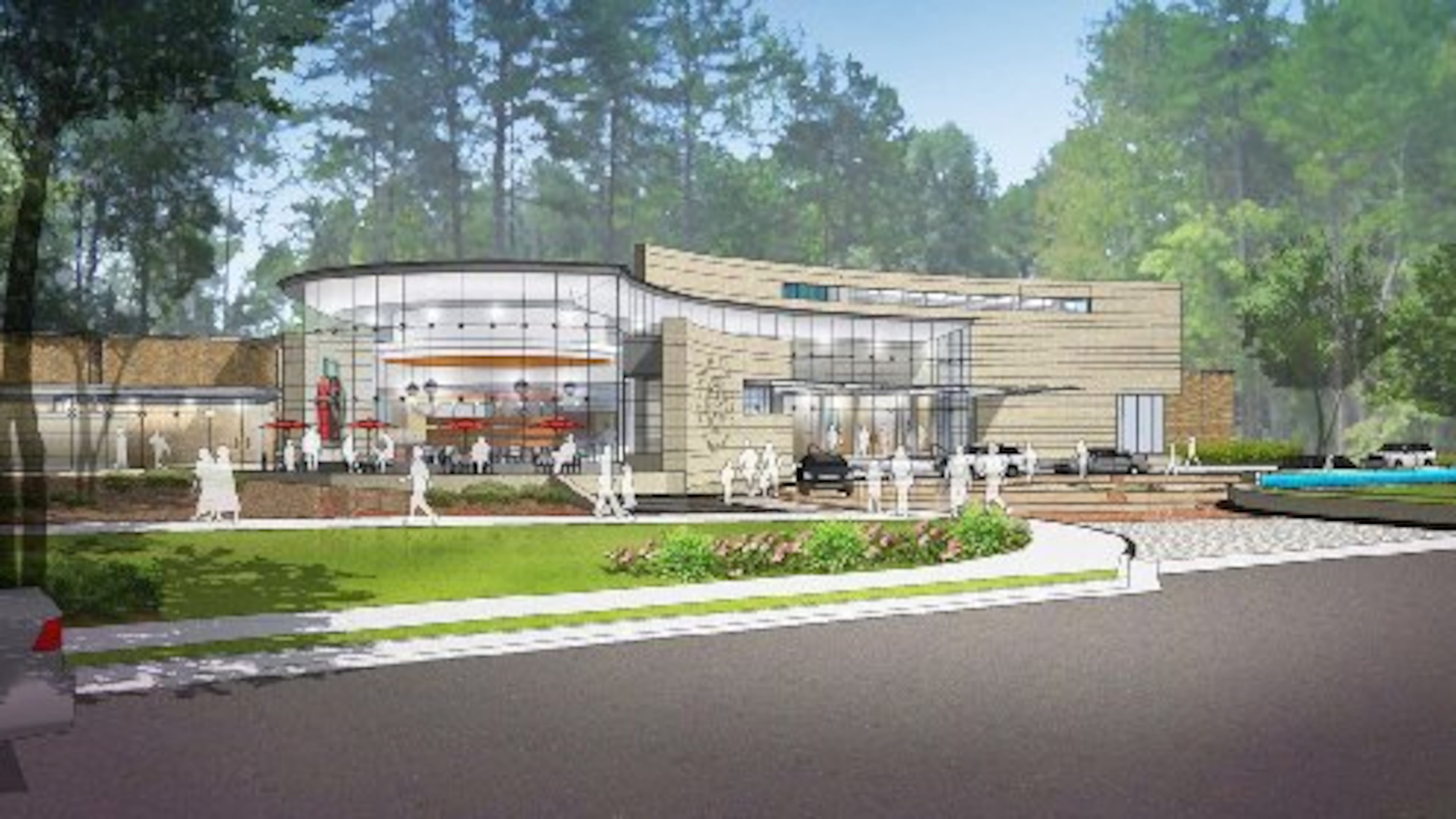 Capital improvements planned for the Atlanta History Museum will affect over 37,000 square feet of the building, including the creation of a new West Paces Ferry Road entrance facade and enlarged 5,300-square-foot atrium, an updating of the museum’s public spaces and the addition of new connections within the building. CONTRIBUTED BY ATLANTA HISTORY CENTER