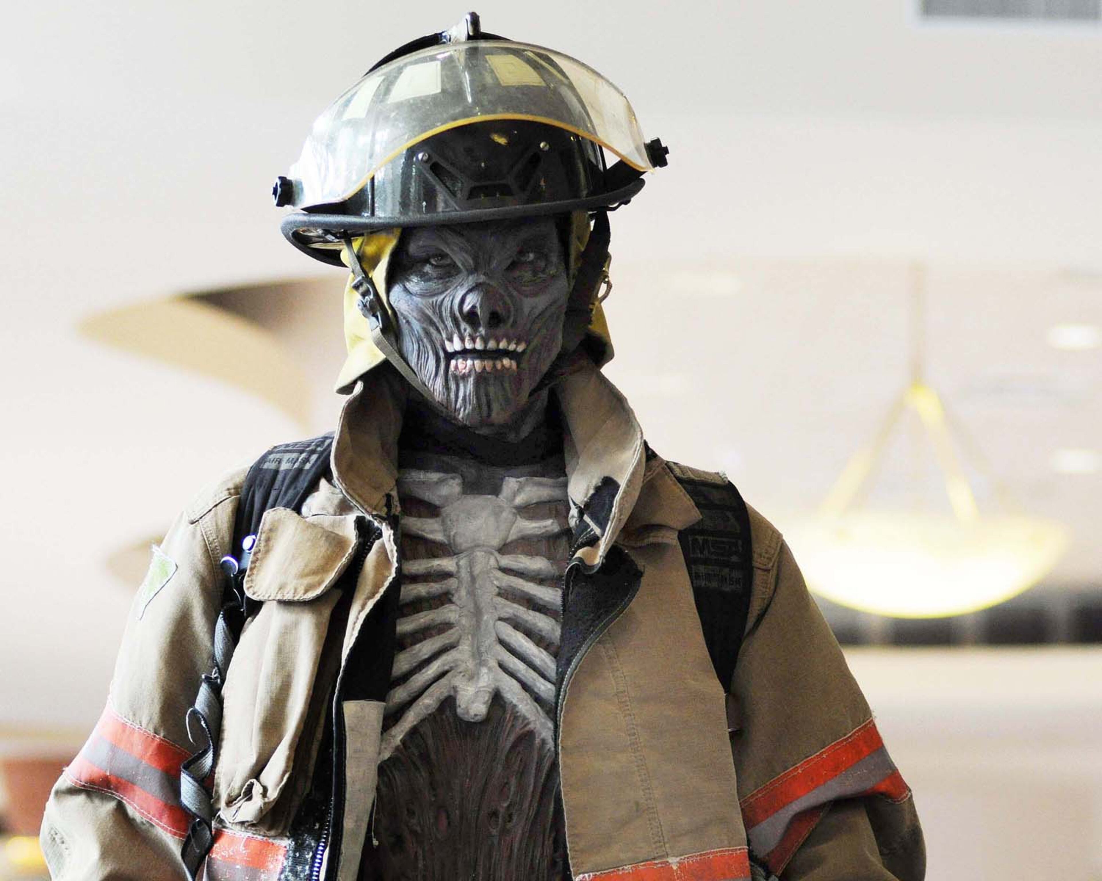 A pack of blood-thirsty zombies marched on the Rosen Centre Hotel in Orlando, Florida to kick off Spooky Empire's annual May-Hem horror convention.