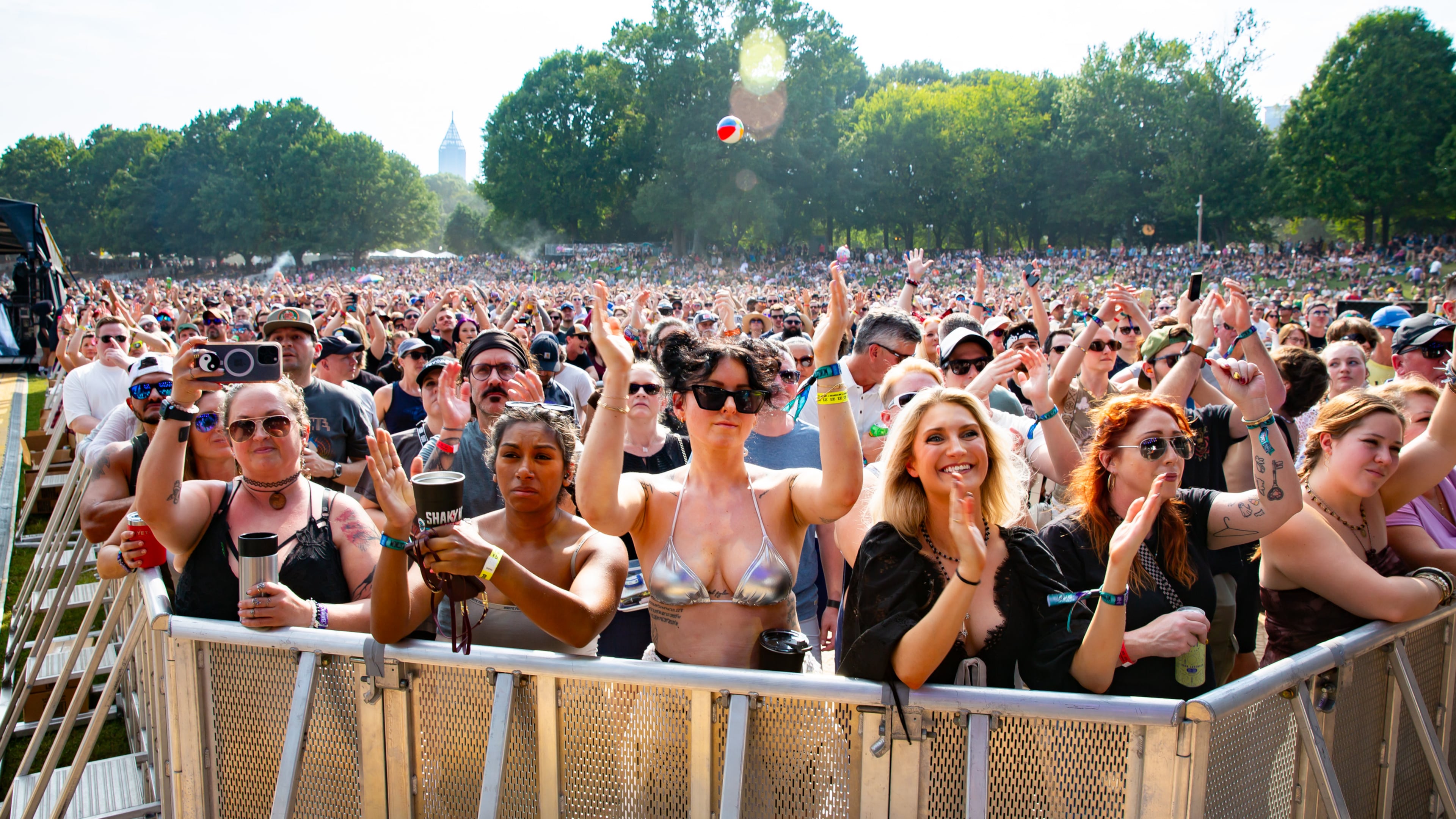 High Suspect brought guitar-heavy rock to a sweltering Piedmont Stage last year. (Ryan Fleisher for the AJC 2025)