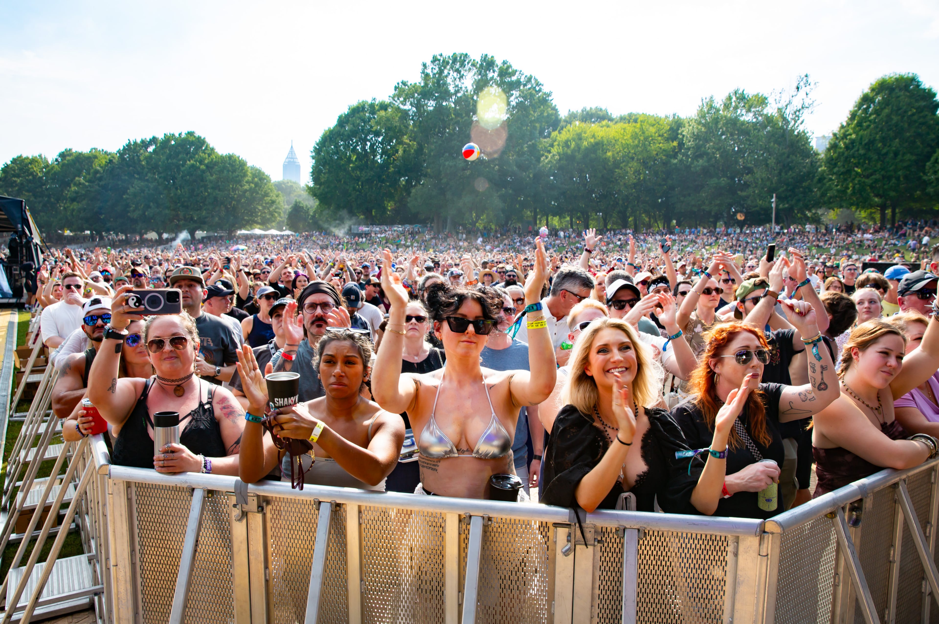 High Suspect brought guitar-heavy rock to a sweltering Piedmont Stage last year. (Ryan Fleisher for the AJC 2025)
