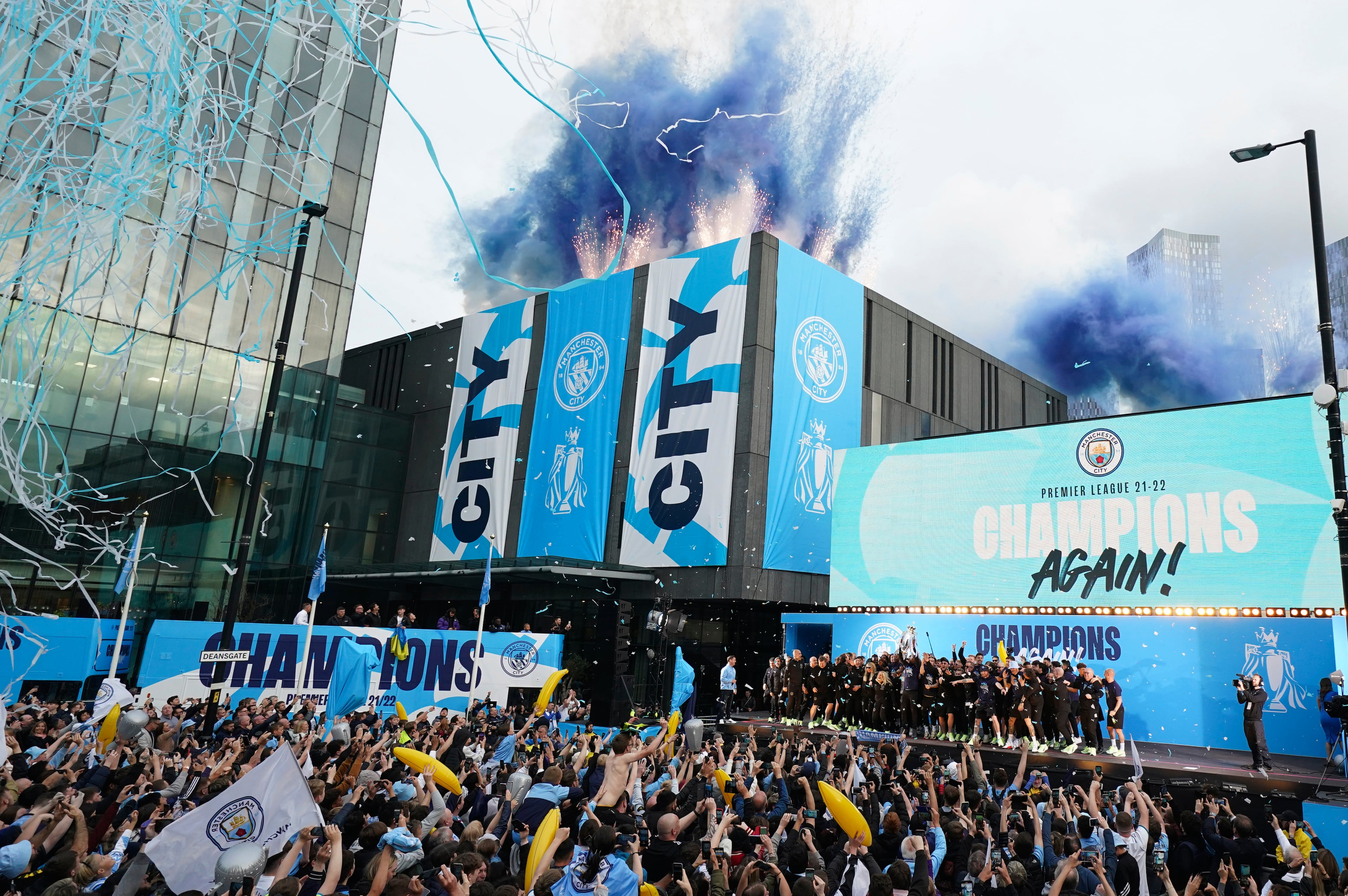 Man City Charges Soccer