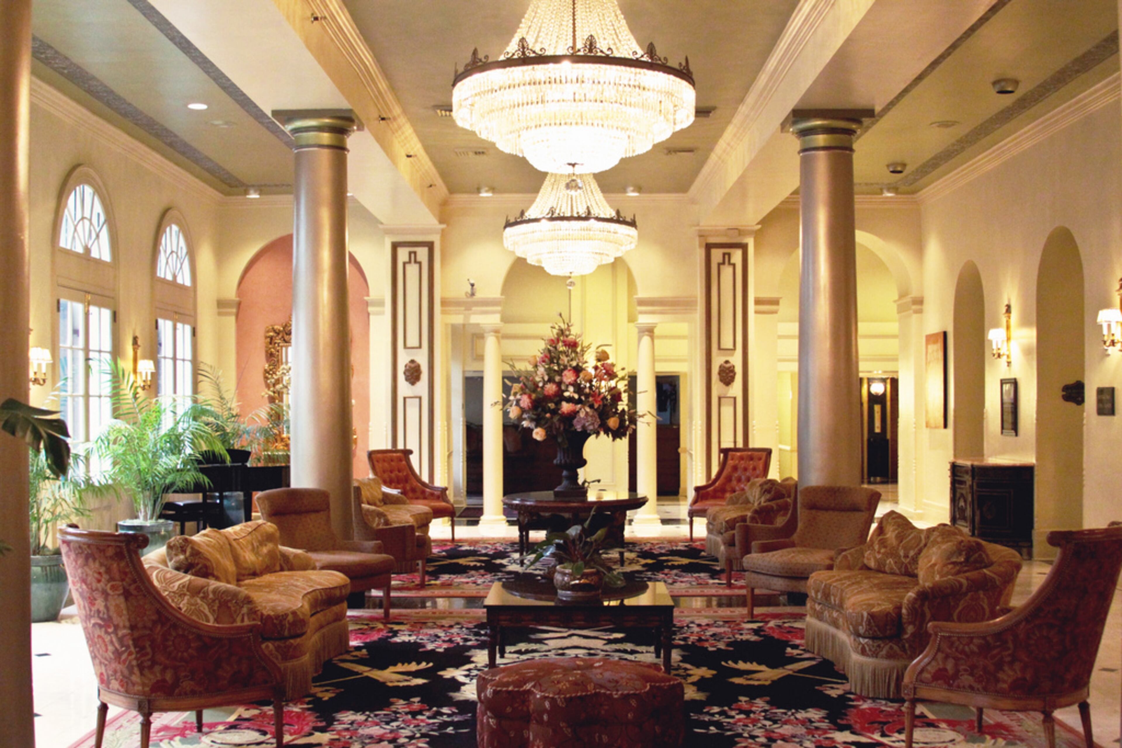 Visitors might see the ghosts of a Confederate soldier or nuns roaming the ornate lobby of the Bourbon Orleans Hotel, which claims its one of the most haunted hotels in New Orleans. Contributed by Bourbon Orleans Hotel. HANDOUT PHOTO - NOT FOR RESALE