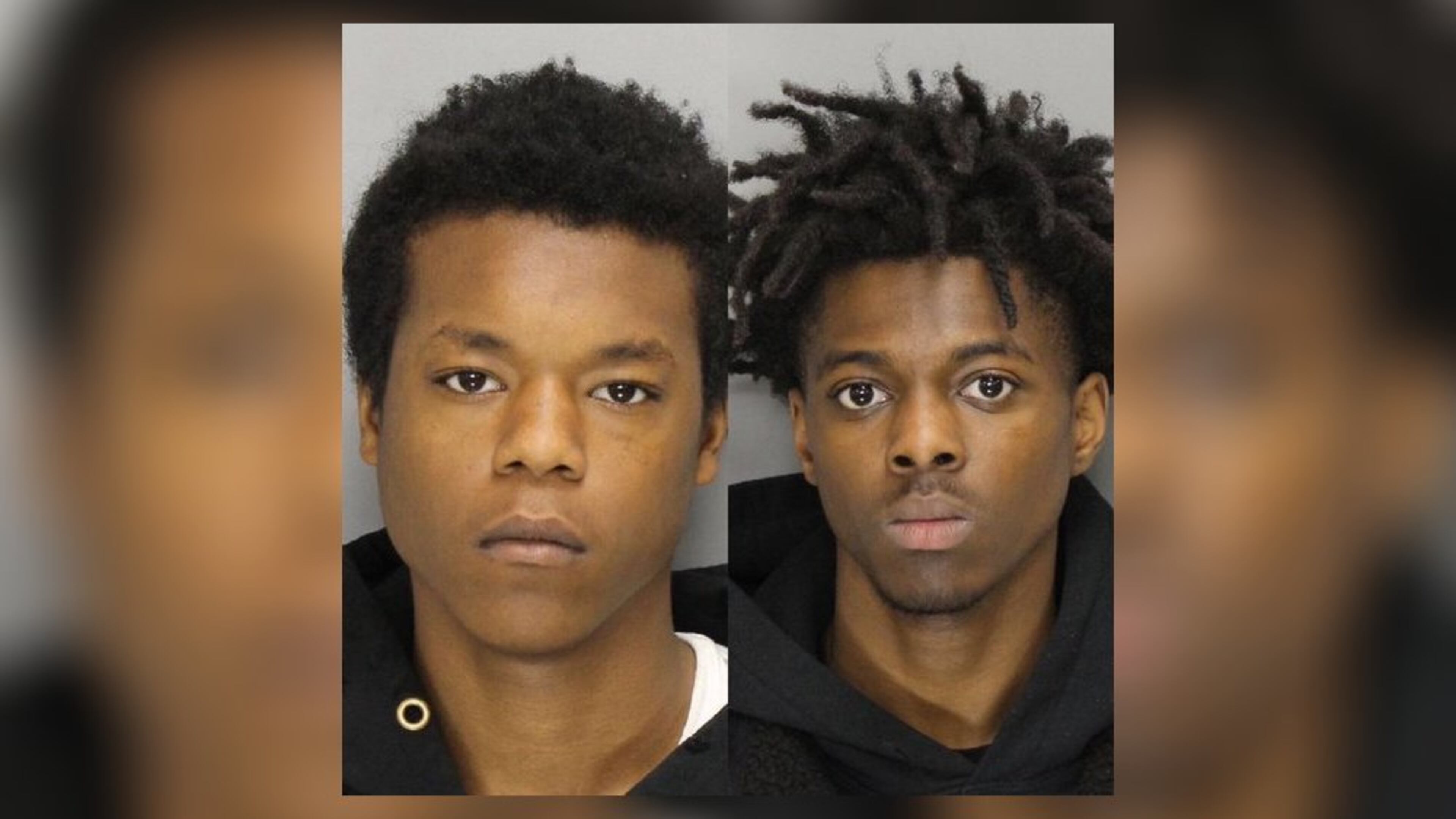 Robert White (left), Daquarius Hixon