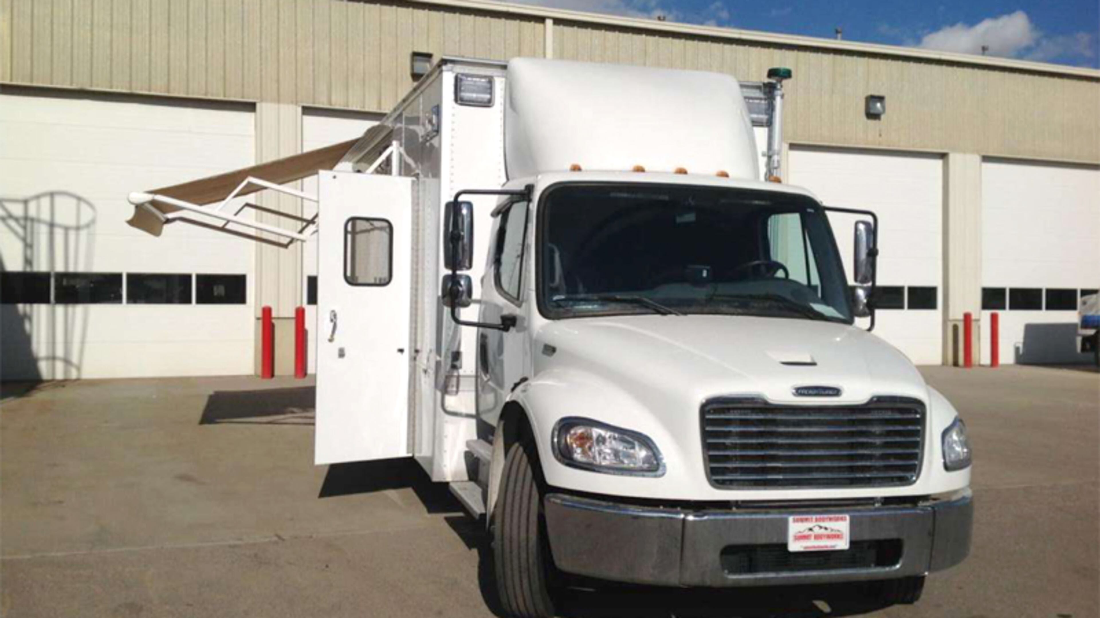 Sandy Springs will split the $246,000 cost of a Freightliner M2 Multi-Purpose Command Transport 20 vehicle with Dunwoody, Brookhaven and Johns Creek. CITY OF SANDY SPRINGS