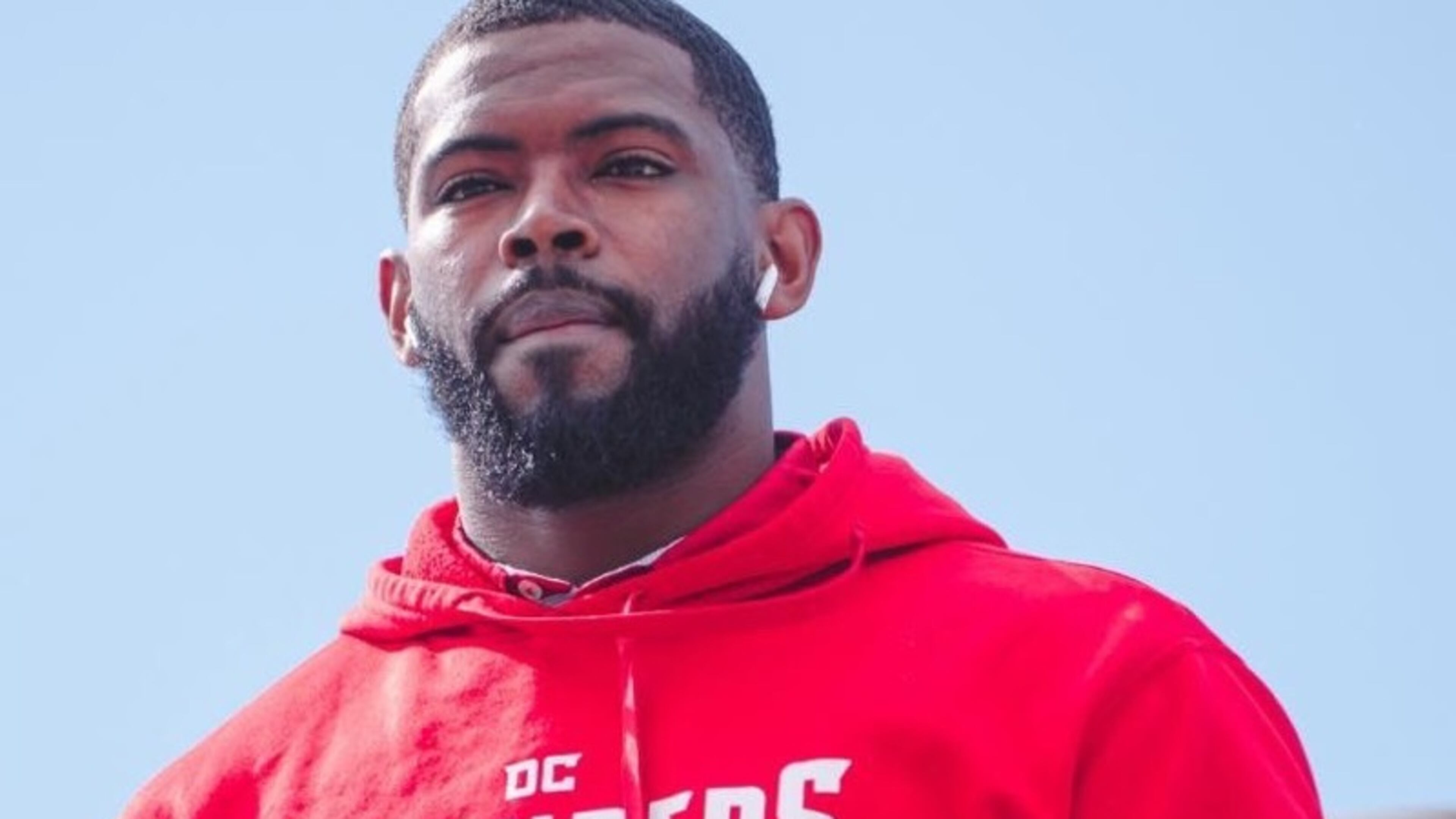 Former Georgia Tech captain KeShun Freeman played five games for the XFL's DC Defenders this spring before play was suspended due to the coronavirus pandemic. (Photo courtesy KeShun Freeman)