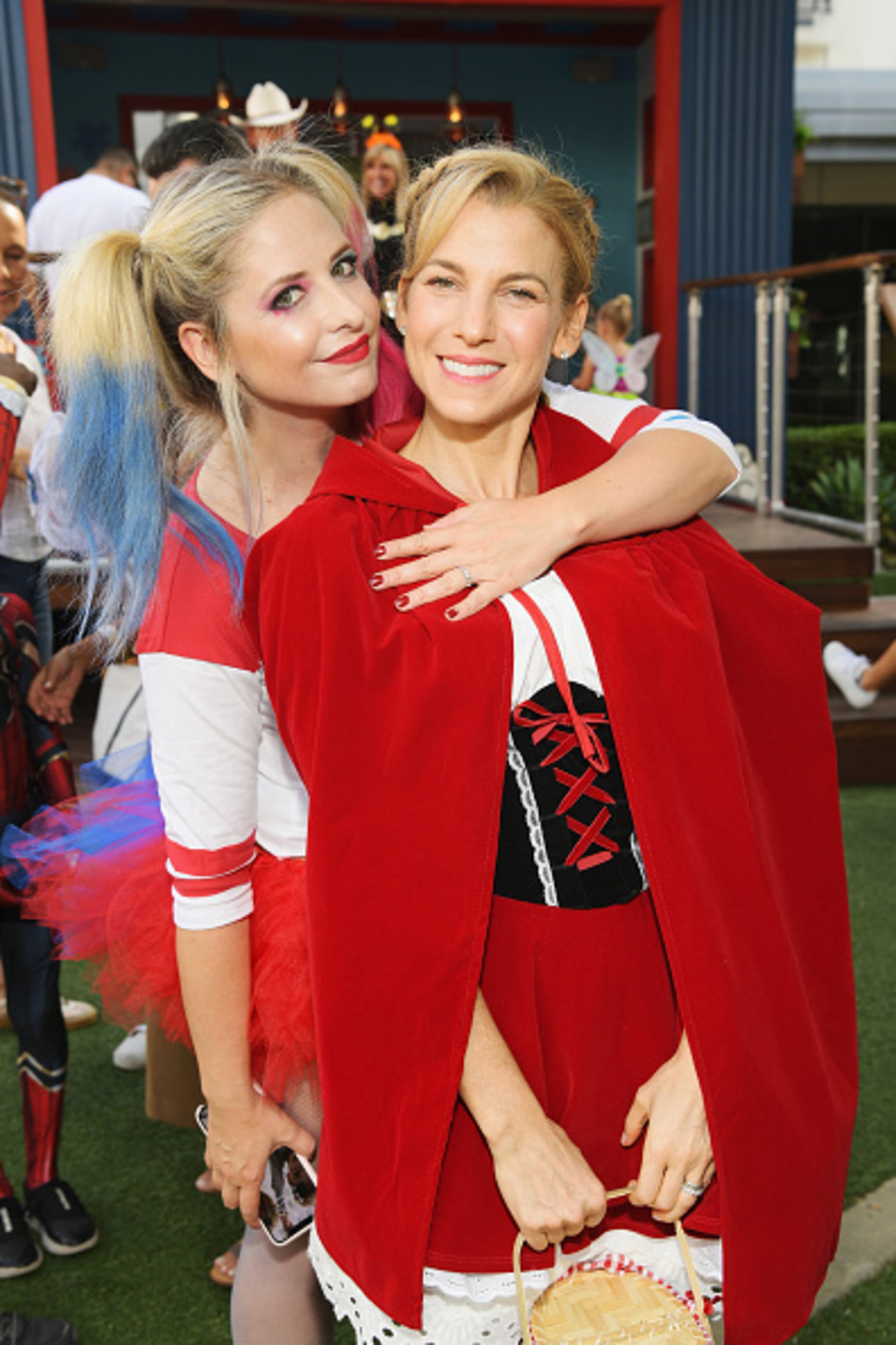 CULVER CITY, CA - OCTOBER 28: Sarah Michelle Gellar and Founder and President, GOOD+ Foundation Jessica Seinfeld attend the 2018 GOOD+ Foundation's 3rd Annual Halloween Bash presented by Delta Air Lines and Otter Pops on October 28, 2018 in Culver City, California. (Photo by Emma McIntyre/Getty Images for Good+ Foundation)