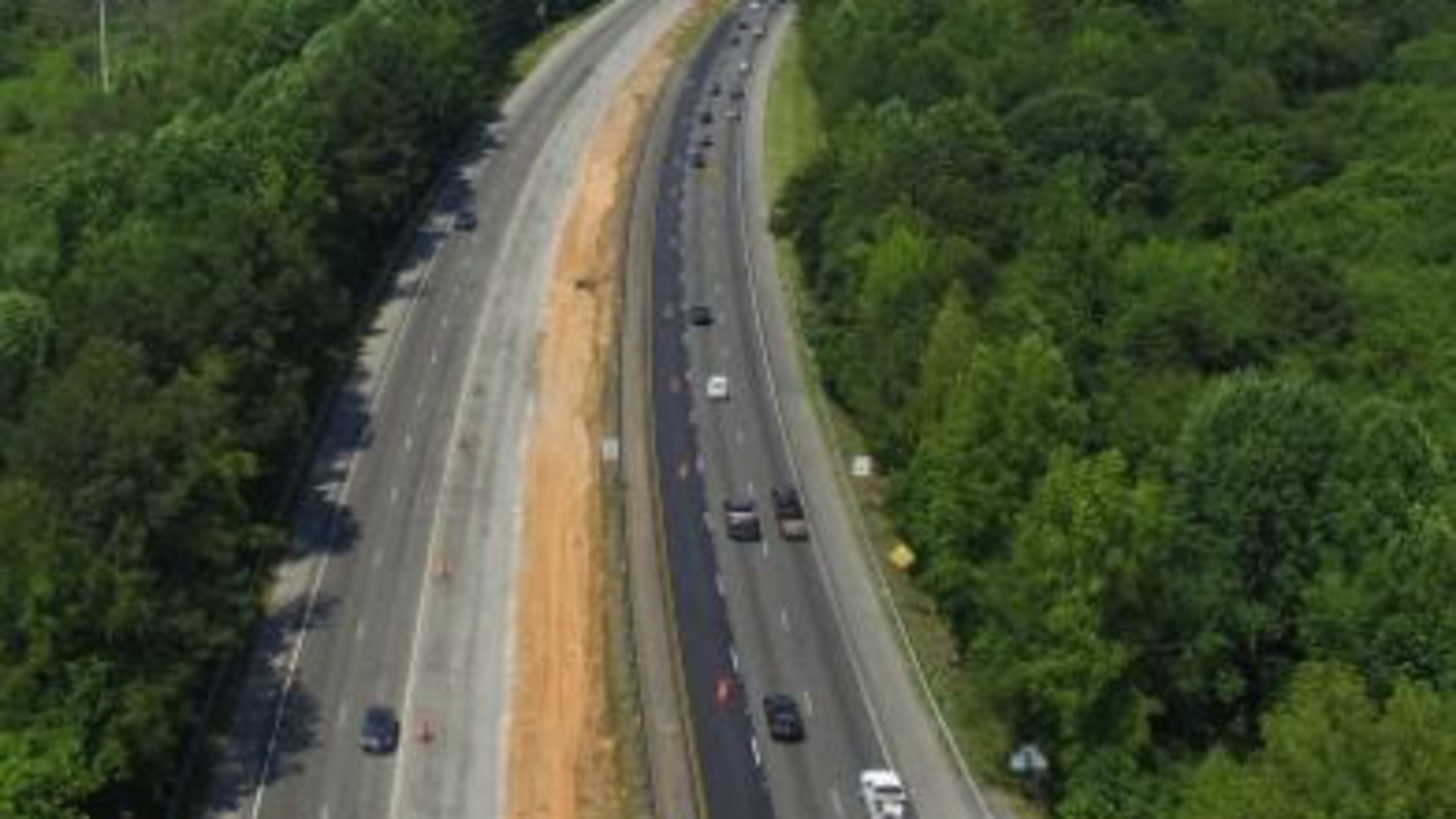 Ga. 400 northbound in Forsyth County has now been widened along the entire 14-mile stretch of the project