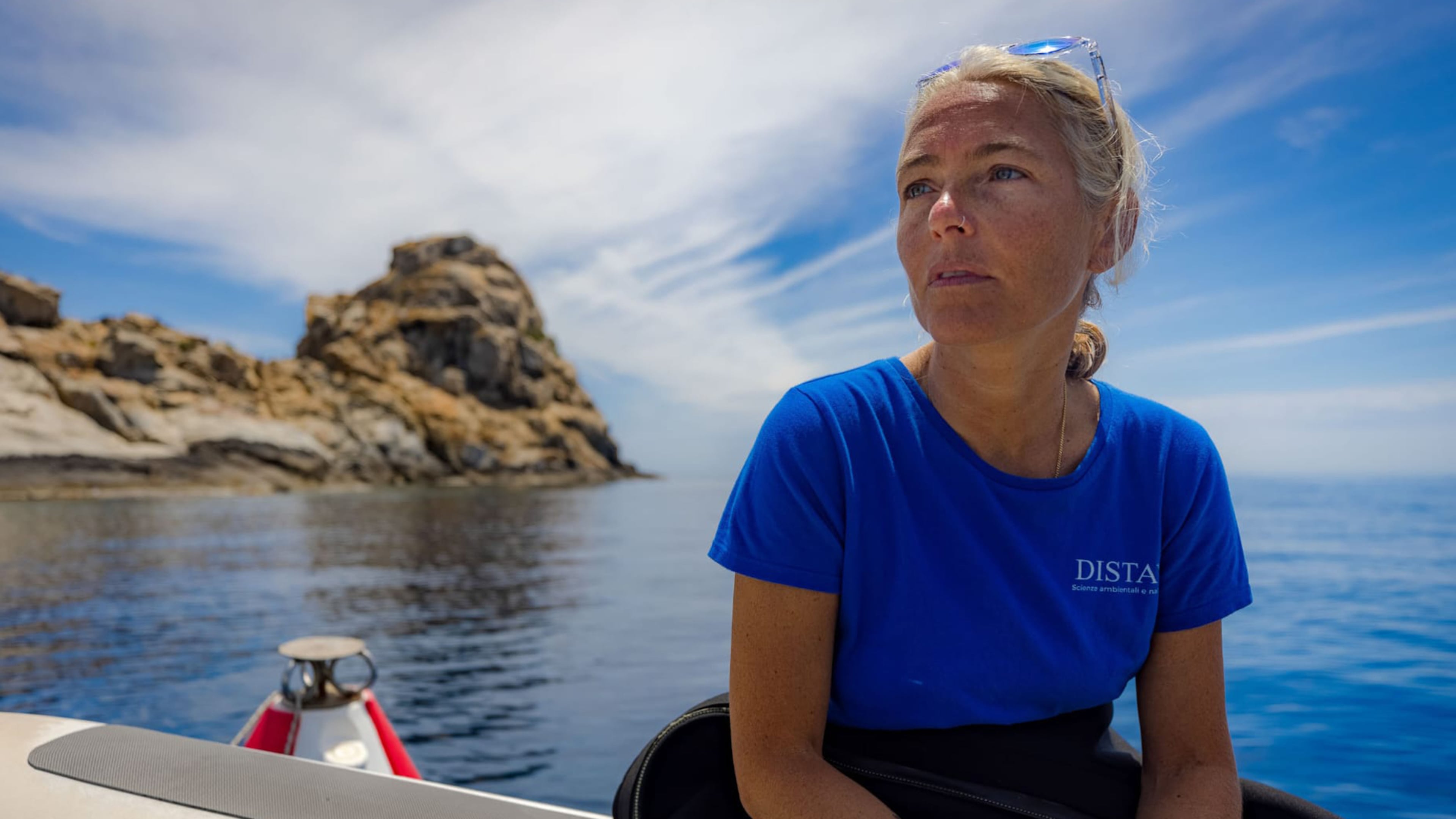 FILE - This undated handout picture released by Greenpeace Italia on Friday, May 15, 2026 shows Monica Montefalcone one of the five Italian scuba divers who died near Alimathaa in the Maldives archipelago while exploring an underwater cave. (Greenpeace via AP, Ho)