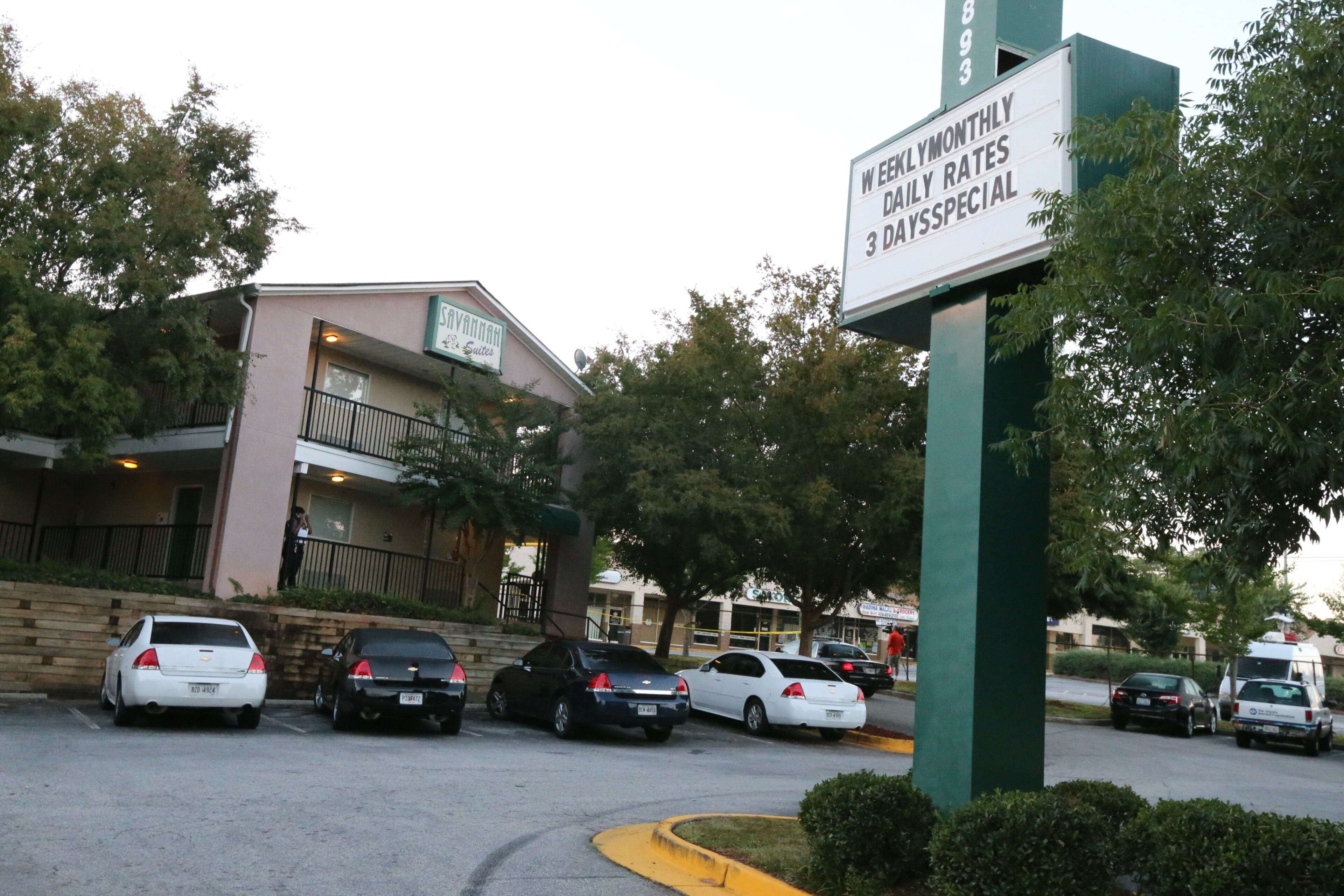 DeKalb County police were investigating a fatal shooting early Monday at an extended stay motel near Stone Mountain. The shooting happened about 5 a.m. at the Savannah Suites in the 4800 block of Memorial Drive.