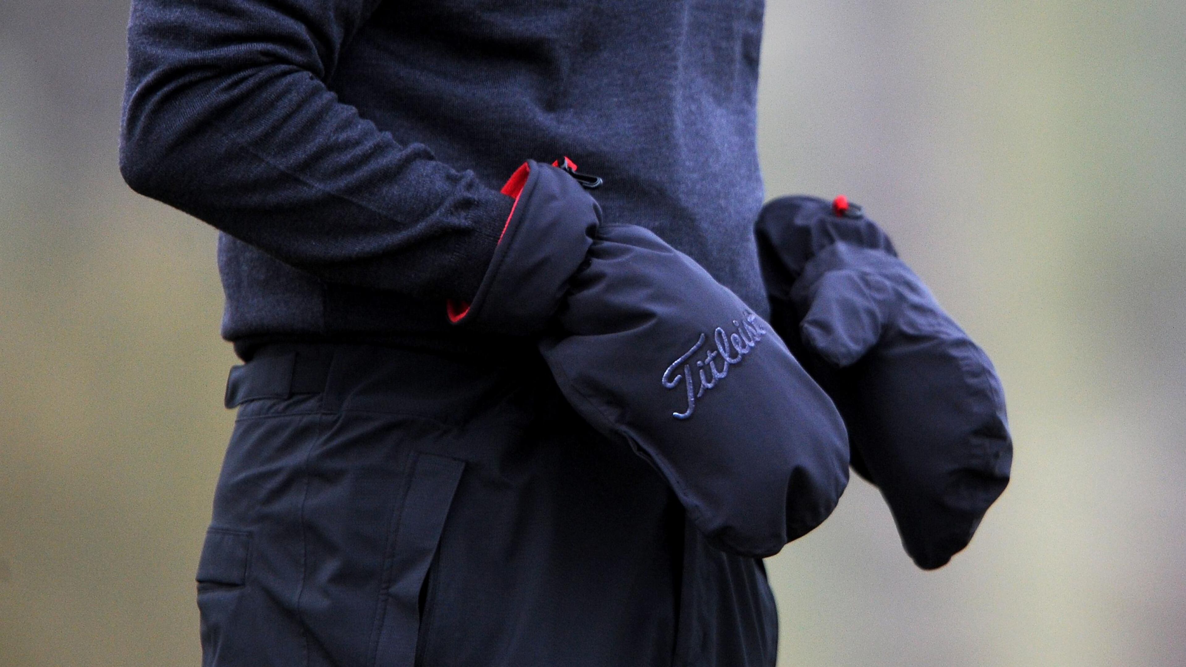 Mittens and scarves are among the items people can find at the Giving Fence in Fountain, Colorado.