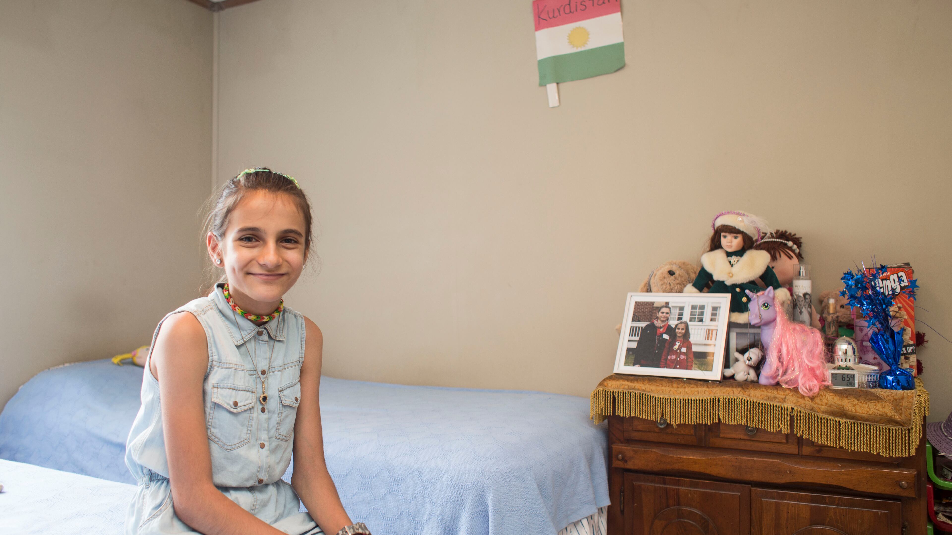 Now 12 years old, Nawroz is thriving in Georgia. A straight-A student quickly mastering English, she was recently admitted to a prestigious independent school in Atlanta. She wants to become a doctor. Chad Rhym/ Chad.Rhym@ajc.com