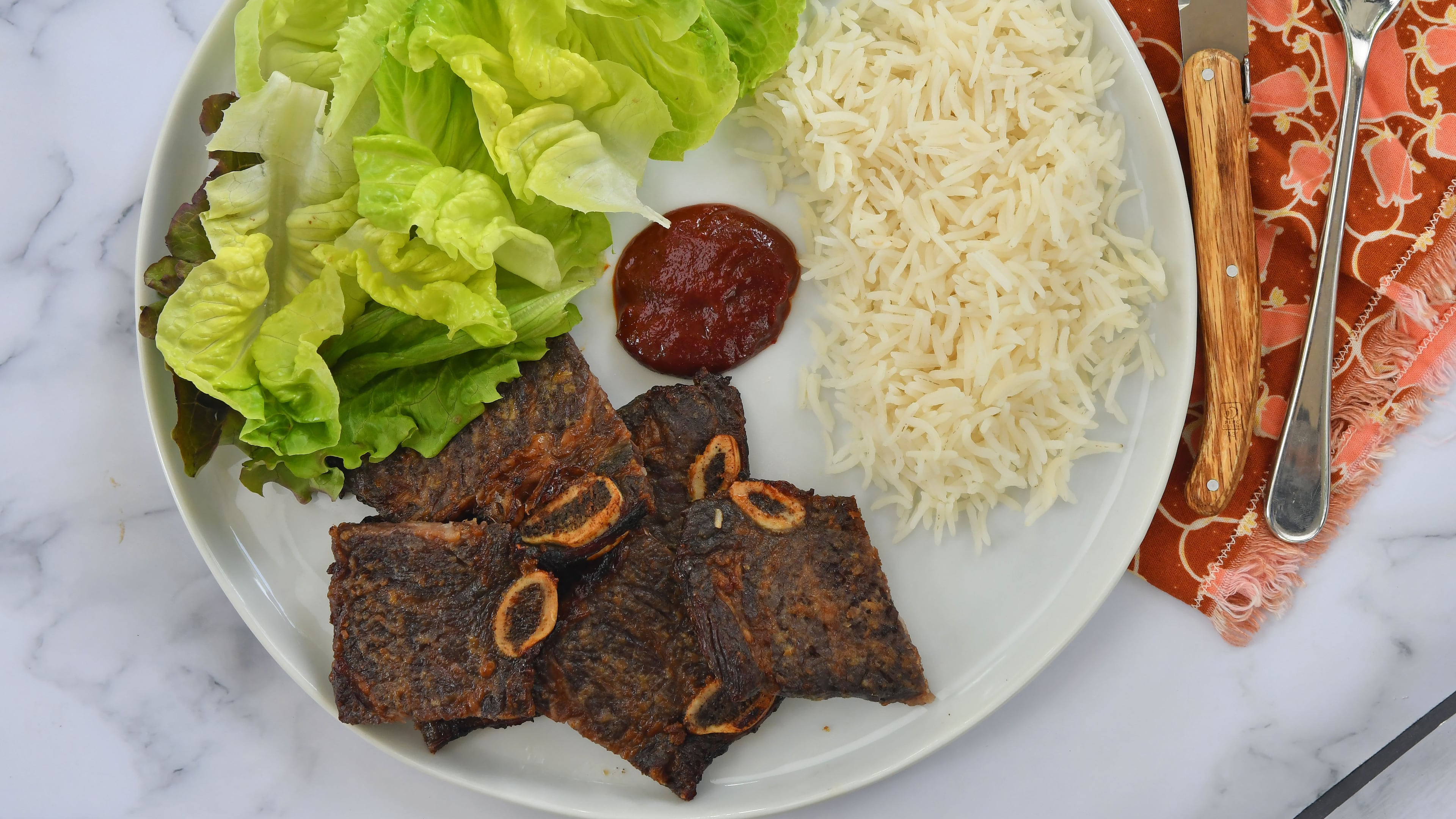 Simple Sheet Pan Kalbi.
Chris Hunt for The Atlanta Journal-Constitution