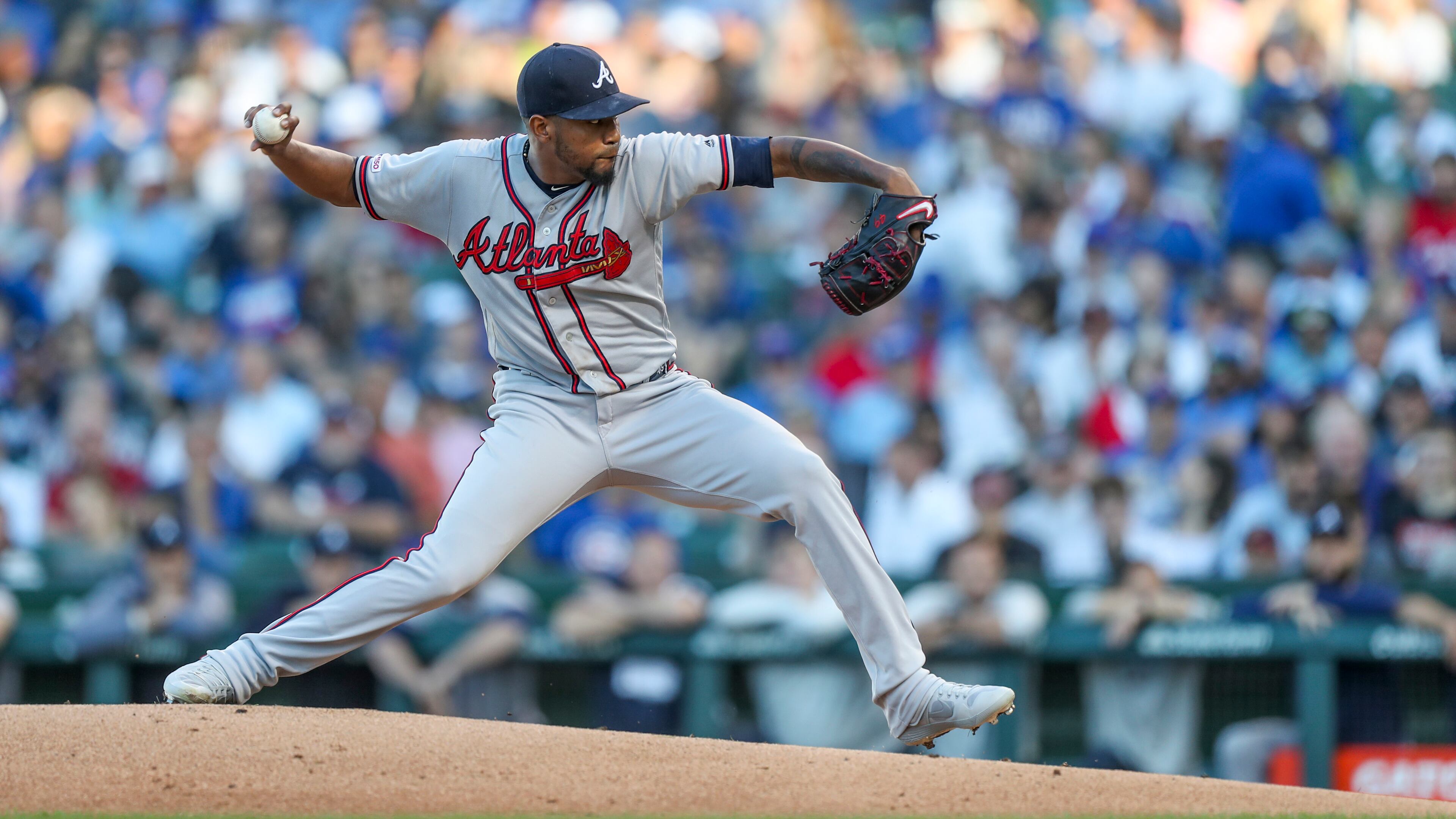 Julio Teheran received the starting assignment for the Braves Monday against the Cubs at Wrigley Field. (Armando L. Sanchez/Chicago Tribune/TNS)
