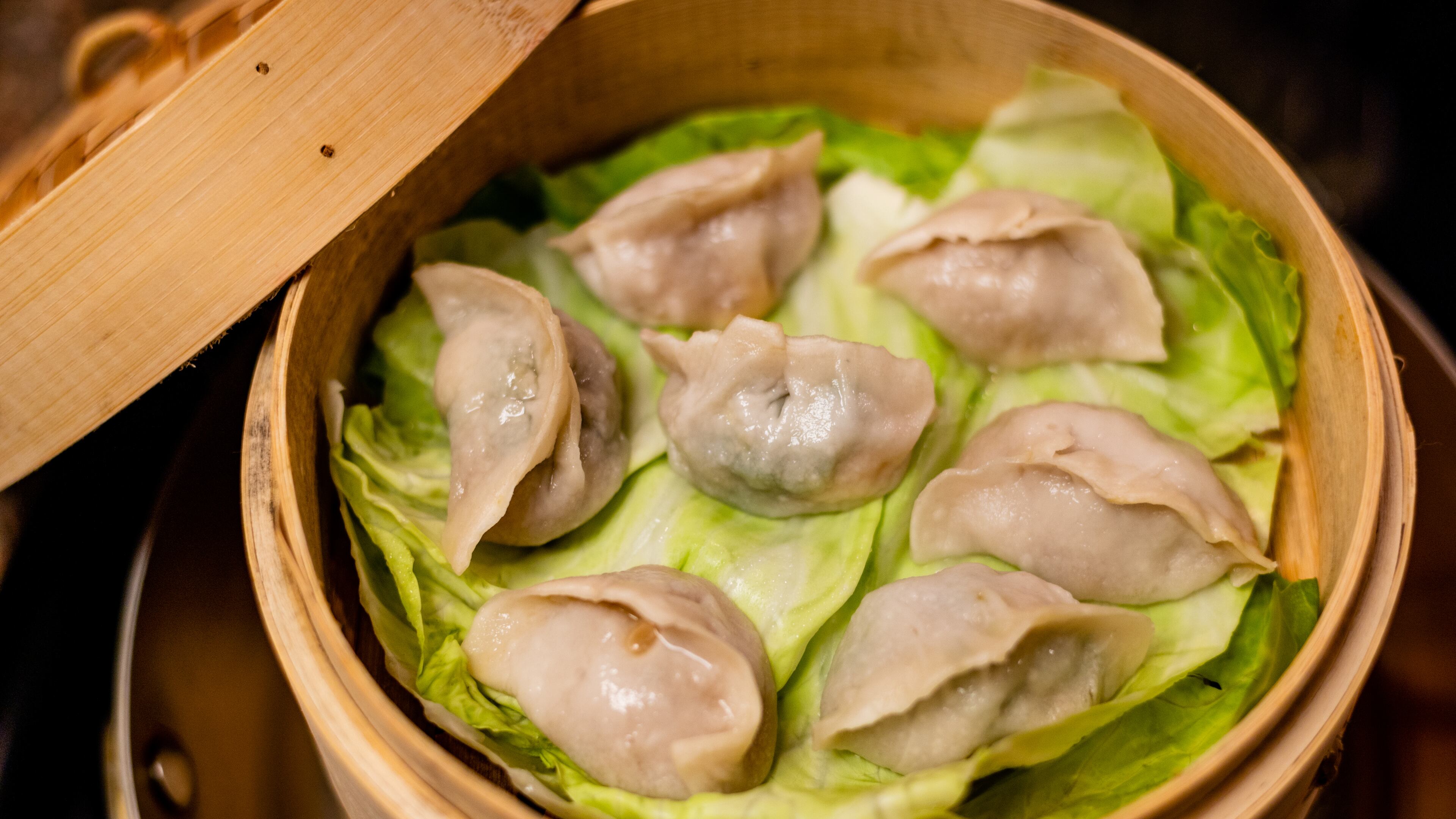 Steamed dumplings from Northern China Eatery can be bought frozen in bulk orders of 60.