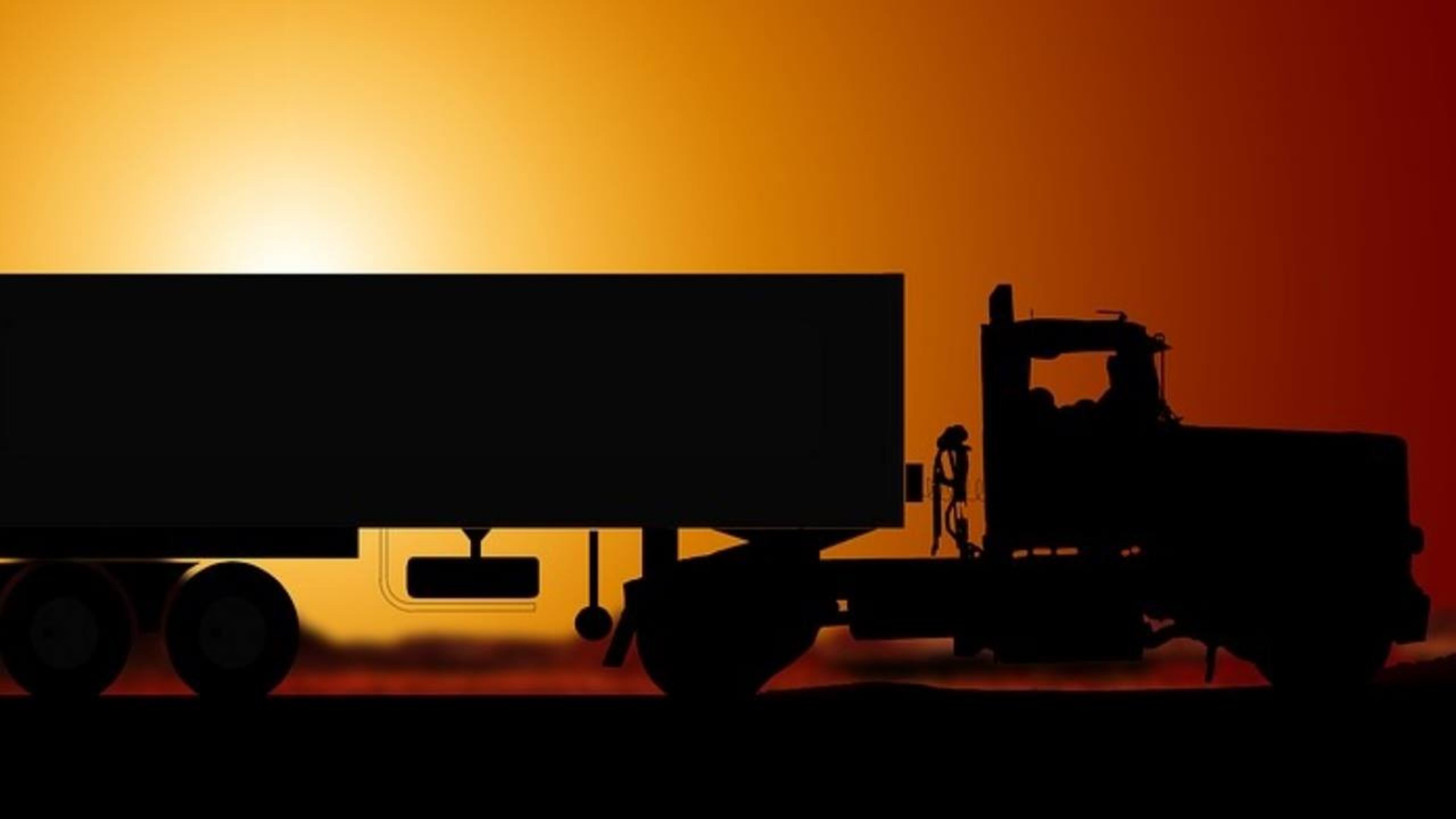 A truck driver was killed on a Minnesota interstate Saturday when steel beams shifted and crashed into his cab.