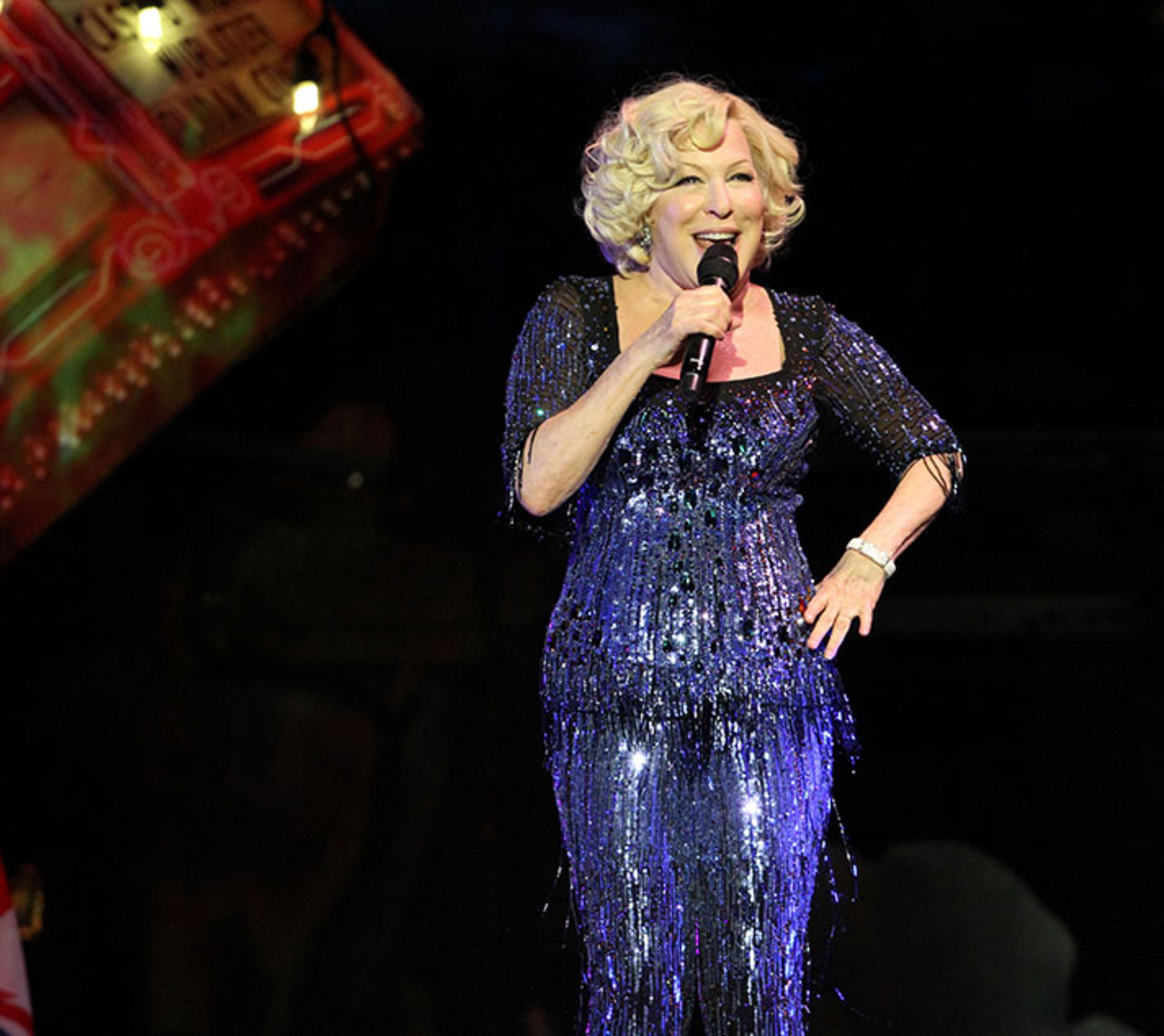 Singer-songwriter-actress-comedian Bette Midler brought her Divine Intervention Tour to Philips Arena on Thursday night, May 14, 2015. The Divine Miss M has been nominated for two Academy Awards, and won three Grammy Awards, four Golden Globes, three Emmy Awards, and a special Tony Award. She has sold over 30 million records worldwide. Robb D. Cohen/RobbsPhotos.com