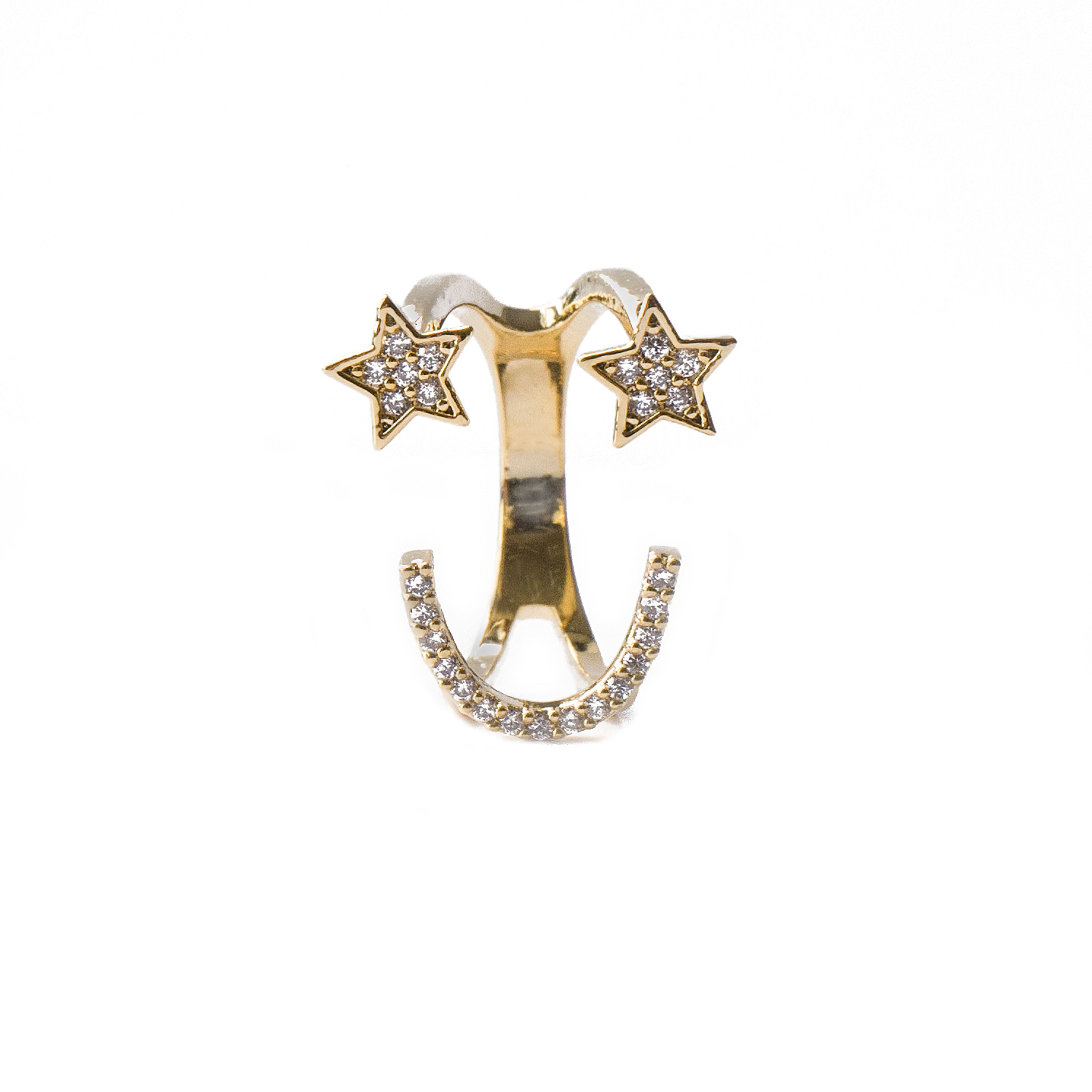 A starry-eyed emoji ring is something to smile about on Christmas and throughout the year.
Courtesy of Experimental Jewellery Club