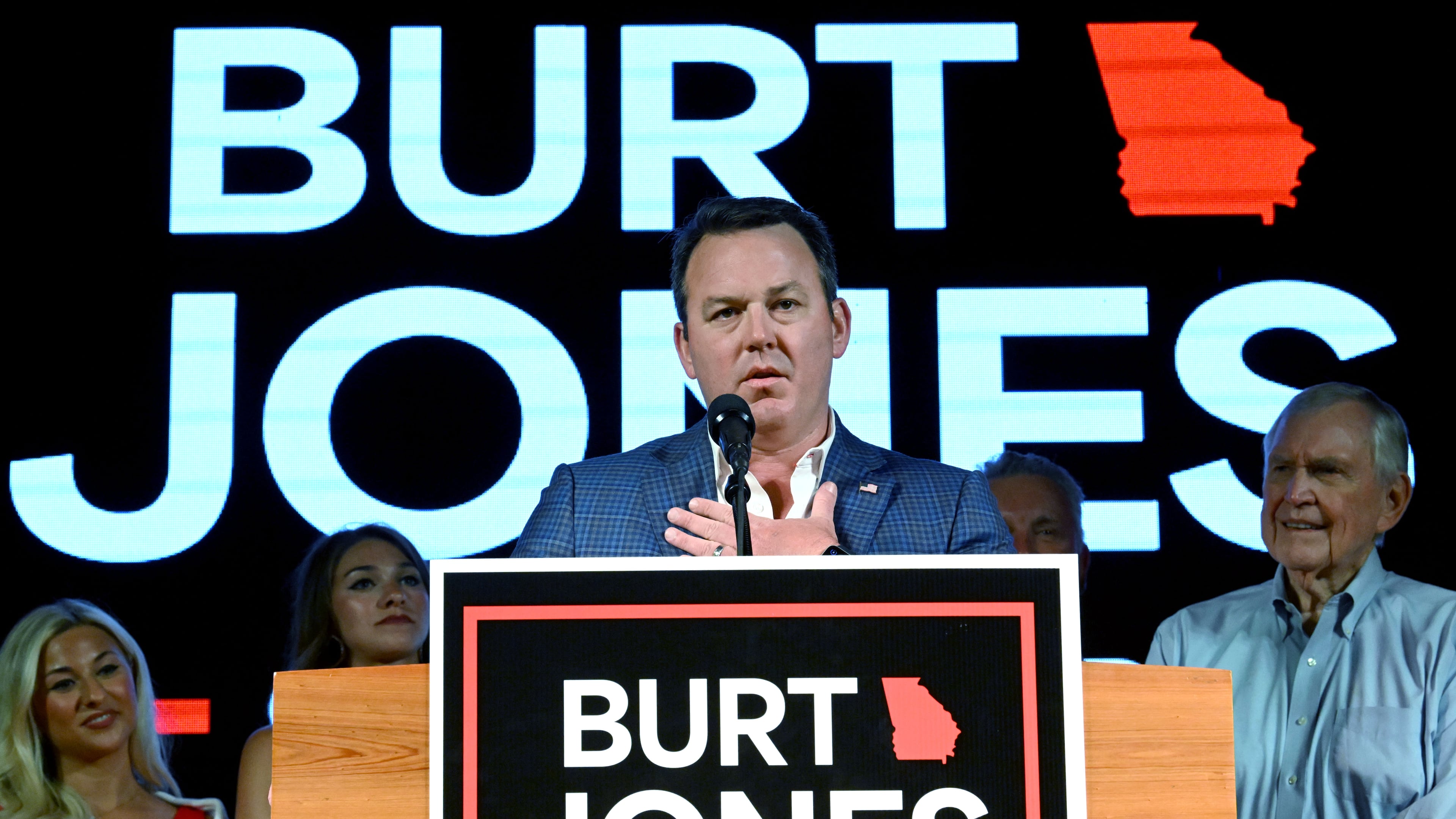 Lt. Gov. Burt Jones's leadership committee allows him to raise unlimited campaign cash and to raise money during the legislative session — something other candidates for lieutenant governor can't do. (Hyosub Shin/AJC)