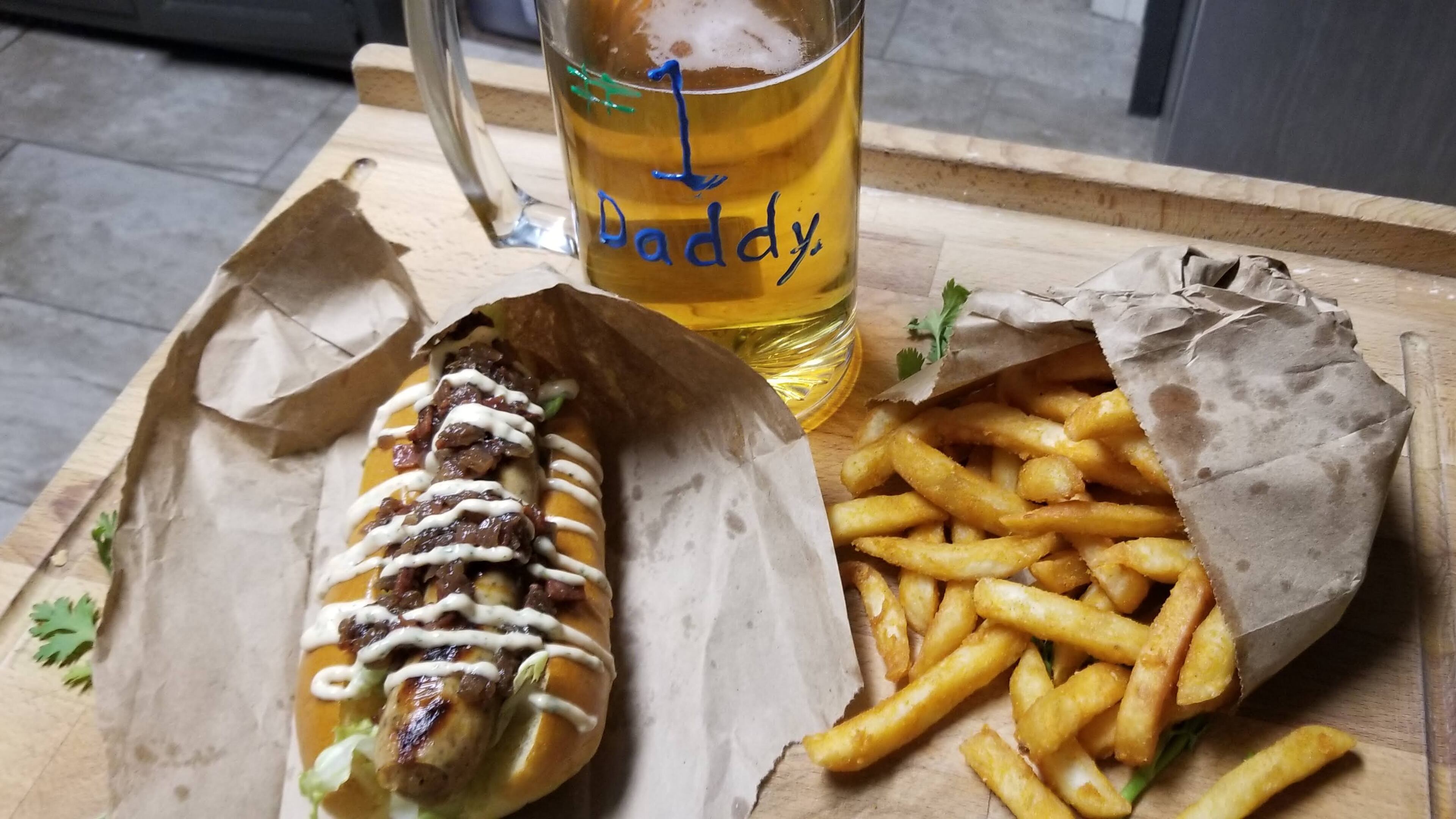 Chicken sausage from Lawton’s Sausage Co. Courtesy of Lawton’s Sausage