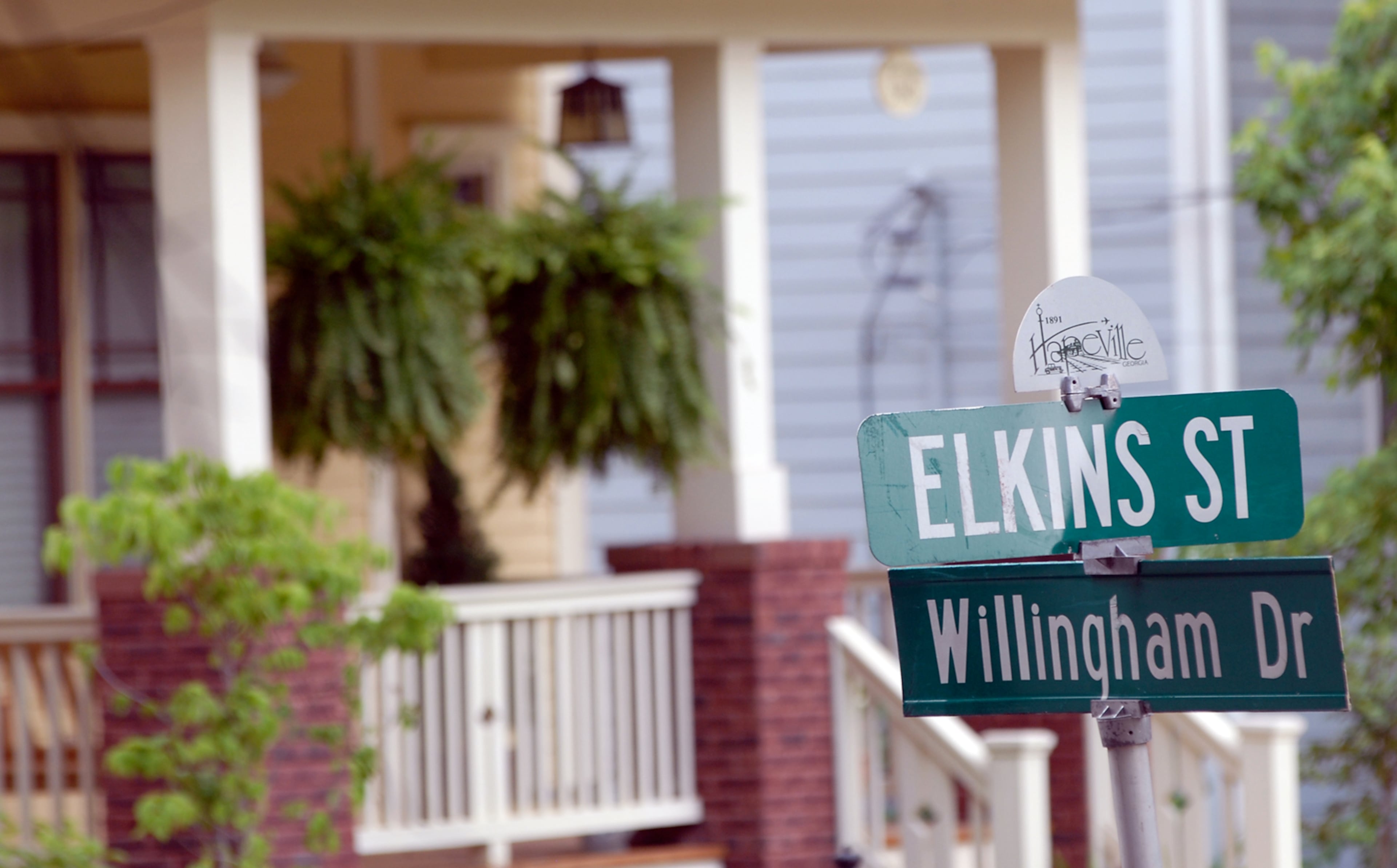 Hapeville is only 2.5 square miles, but historic home renovations and new homes built in the area's craftsman style have pushed real estate values in some areas to over $200,000.
