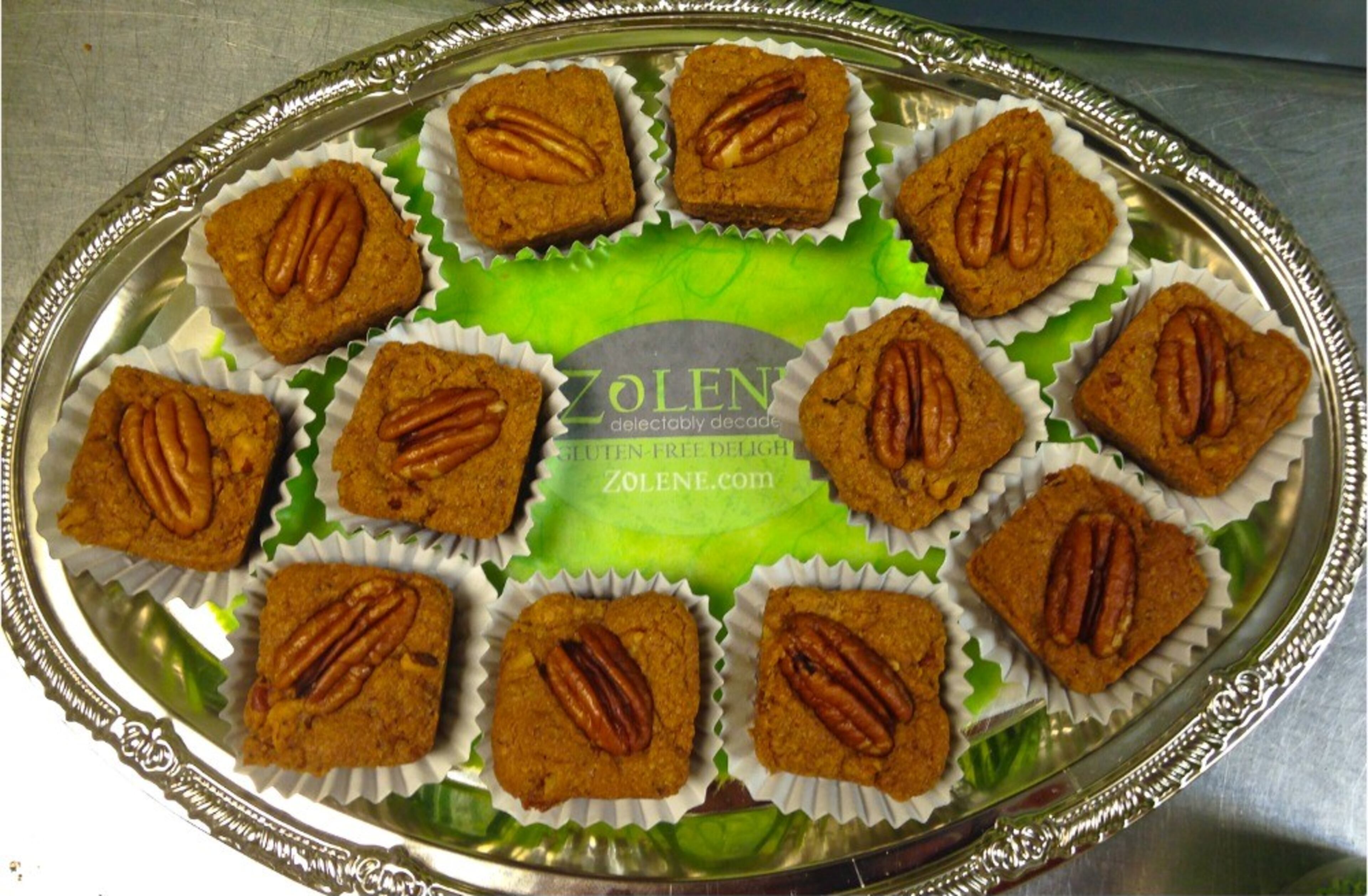 Pecan praline blondies from Zolene. Courtesy of Zolene