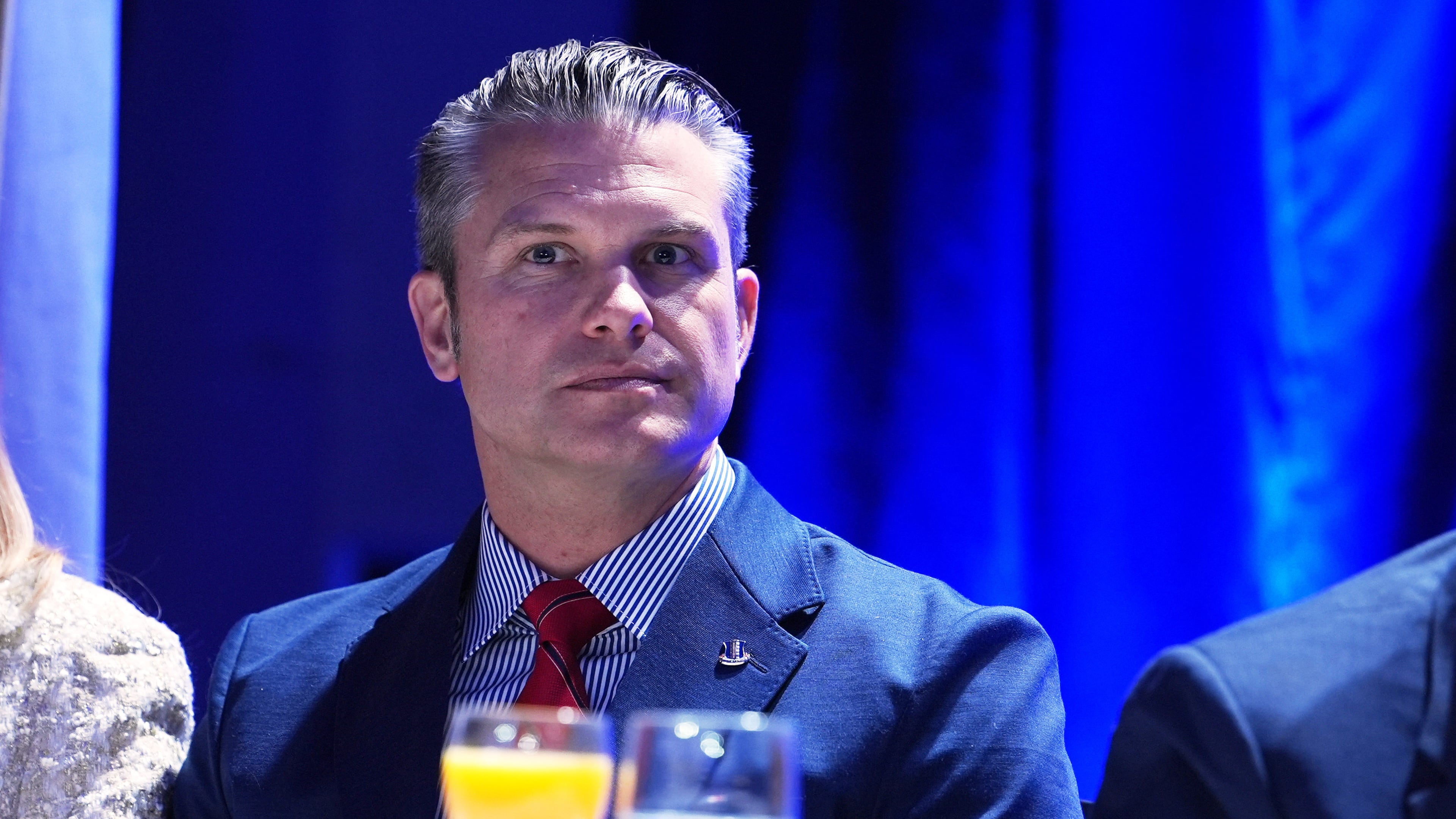 Defense Secretary Pete Hegseth, attends the National Prayer Breakfast, Thursday, Feb. 5, 2026, in Washington. (AP Photo/Evan Vucci)
