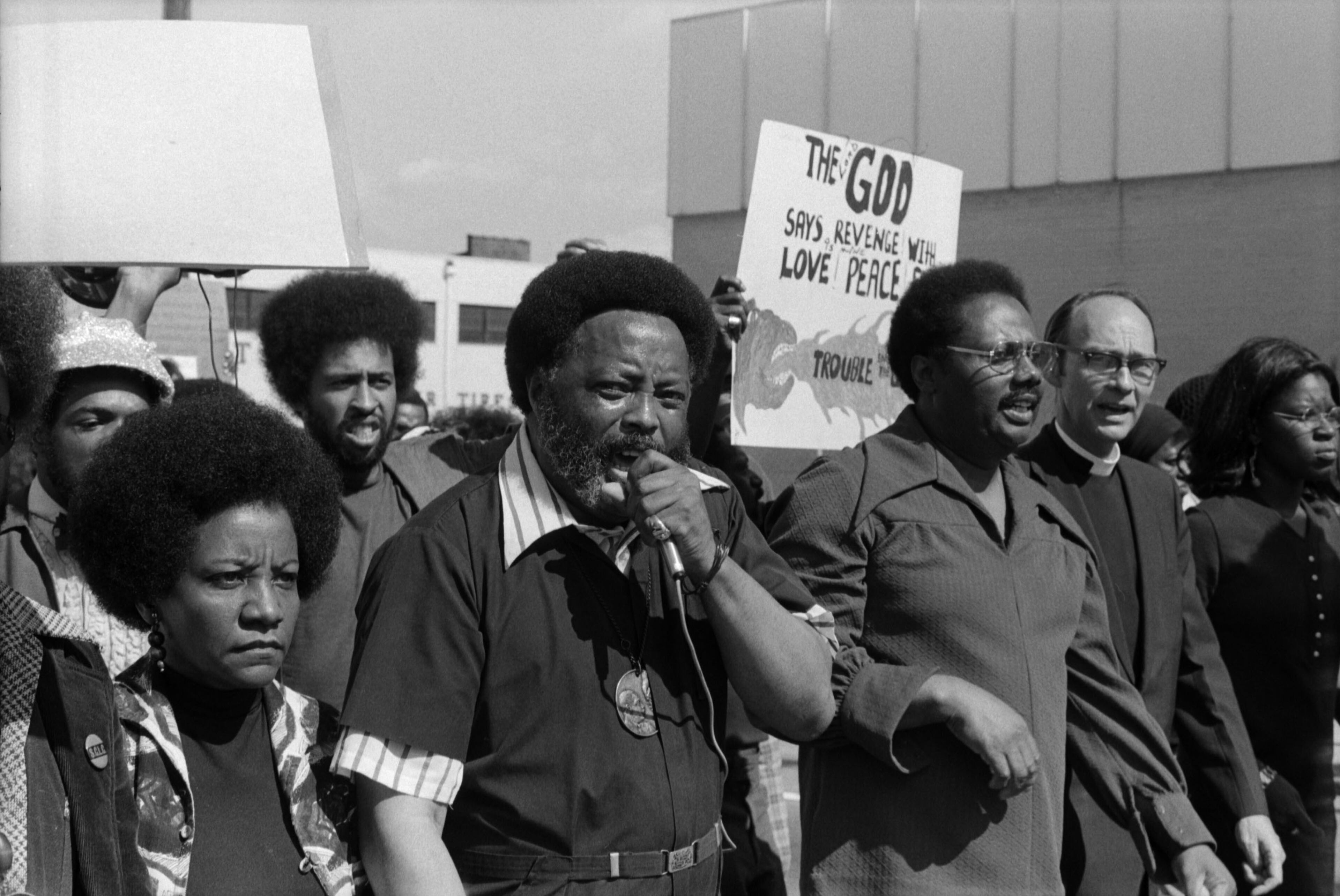 Courageous and controversial – and in his words, “unbossed and unbought” – civil rights leader Hosea Williams was a top aide to Dr. King and credited as the organizer and leader of the march across the Edmund Pettus Bridge in Selma, Alabama, on March 7, 1965, the day known as “Bloody Sunday.” When Boyd Lewis covered Hosea Williams for the Atlanta Inquirer, Williams remained an outspoken advocate of social justice and the poor. His targets included Holy Family Hospital, a progressive Catholic care center that fired black employees who attempted to form a union in 1972. In 1974, he led protests against Atlanta Police Chief John Inman. Hosea Williams served on the Atlanta City Council and in the Georgia General Assembly. Read more about the work of Boyd Lewis and the new exhibition of his work here.