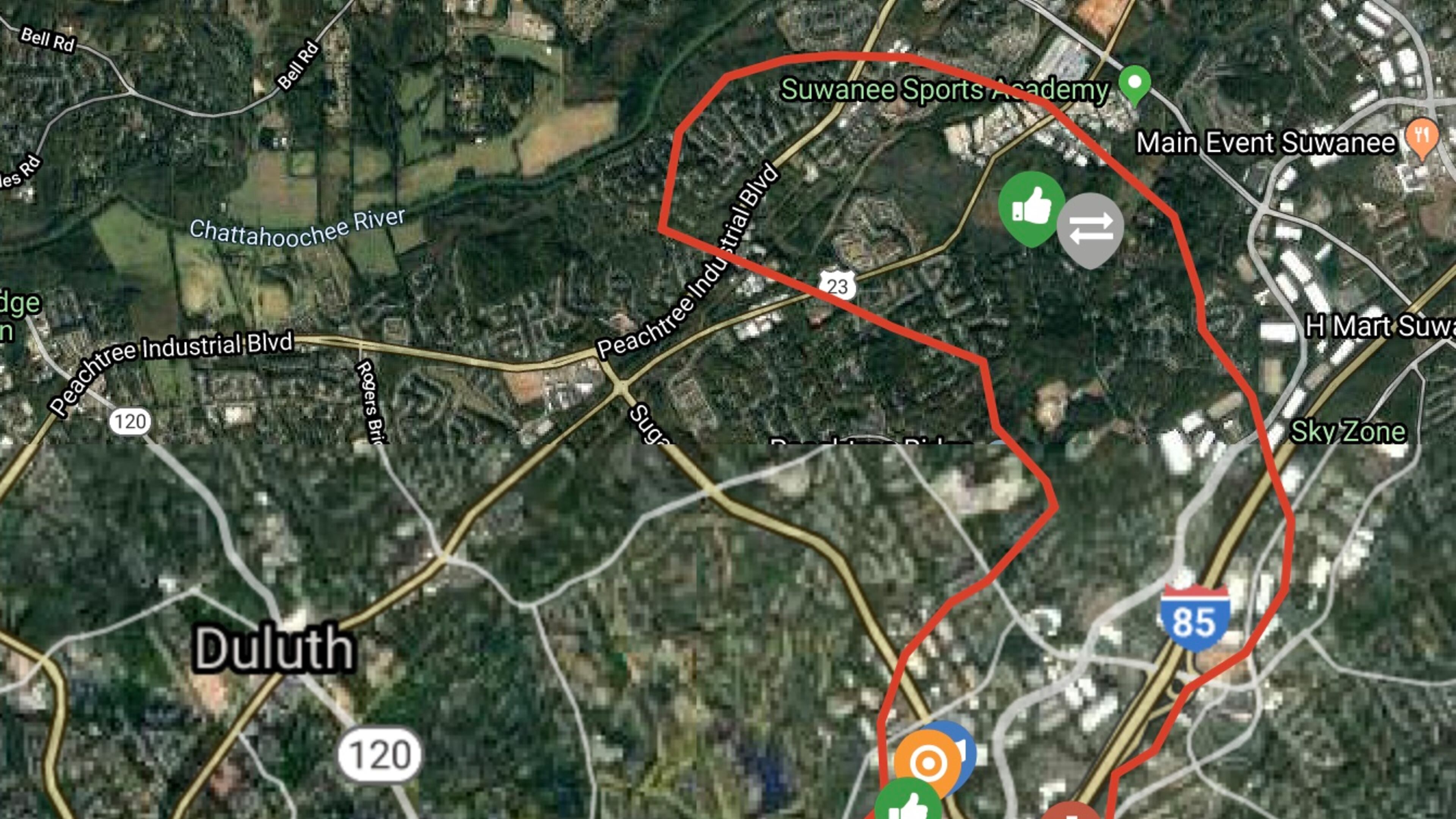 A Loop Trail study is underway to provide an analysis of an approximate 14-mile segment of a 17-mile trail that will link to the Western Gwinnett Bikeway. (Courtesy Gwinnett County)