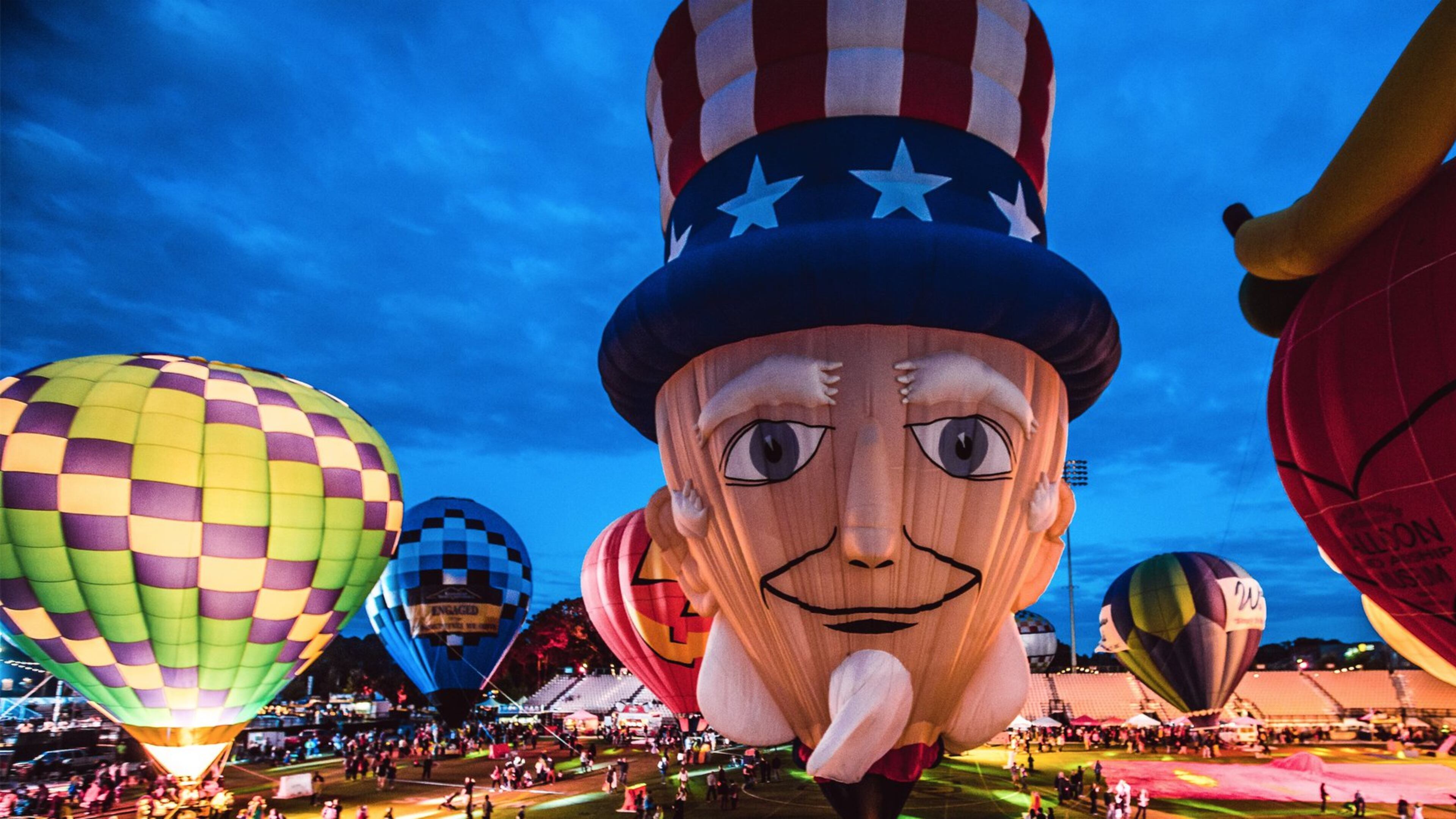 Kennesaw’s Owl-O-Ween Hot Air Balloon Festival will feature about 20 hot air balloons.