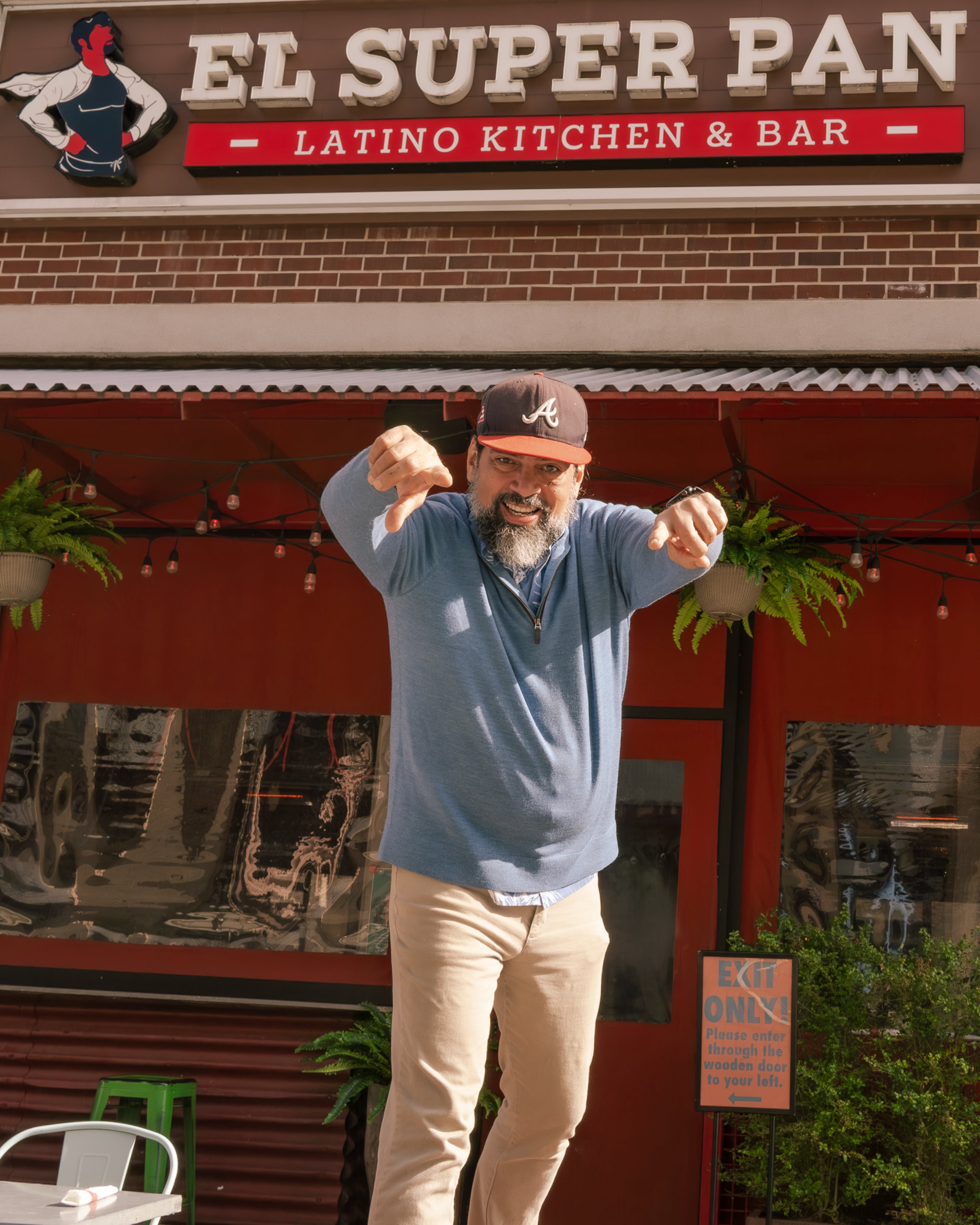 Hector Santiago, chef and owner of El Super Pan. (Courtesy of El Super Pan)