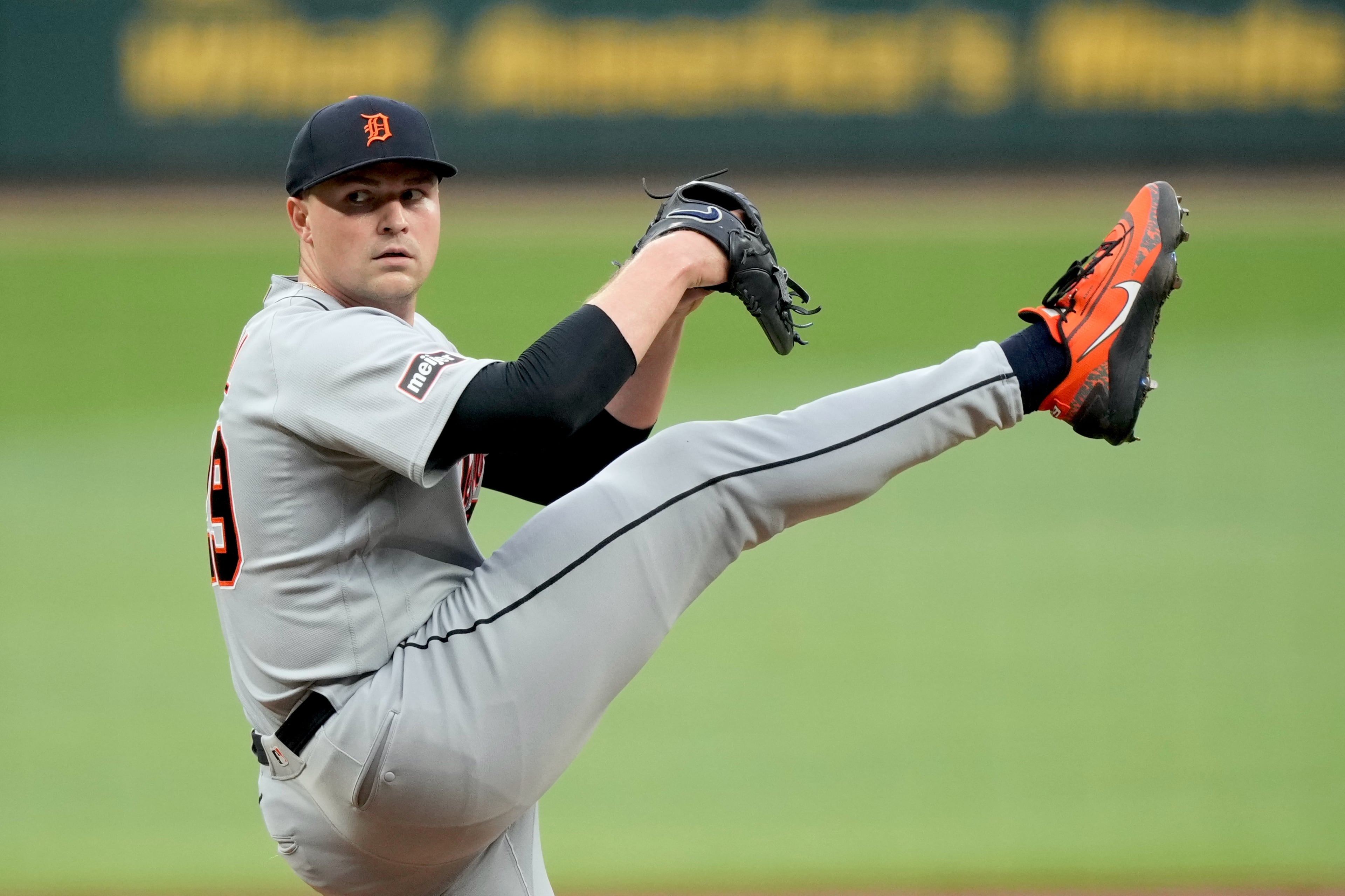 Tigers ace Tarik Skubal would look mighty fine in a Braves uniform ... but is he worth the cost? (Brynn Anderson/AP)