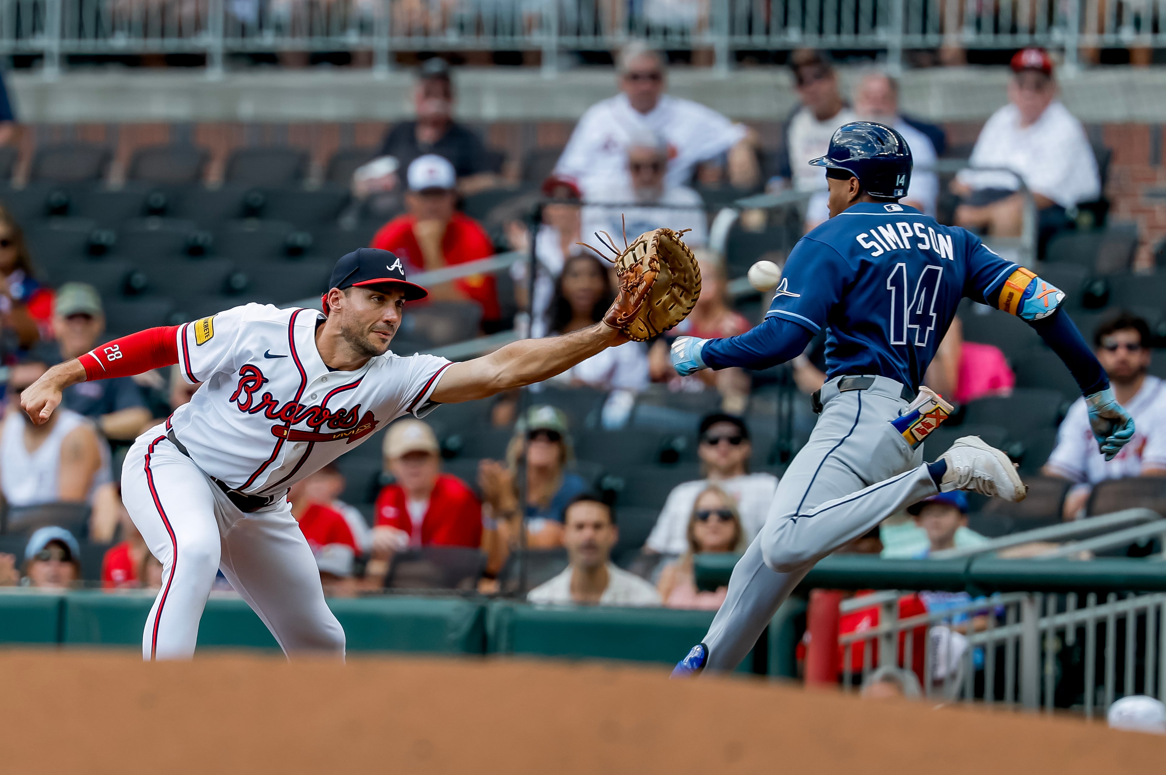 Rays Braves Baseball