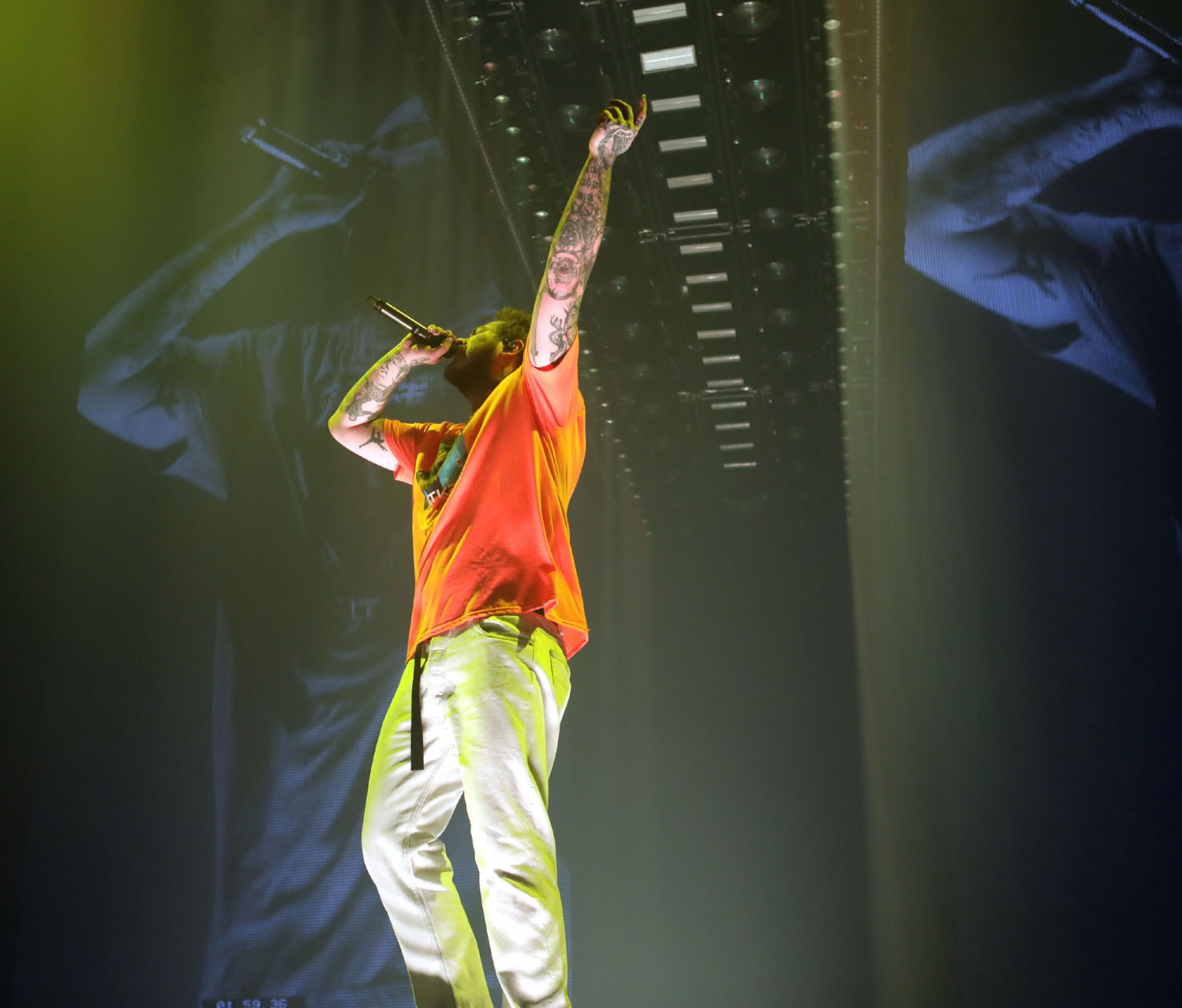 Post Malone rocked sold out Infinite Energy Center on Tuesday, March 2, 2020, on his Runaway tour..
Robb Cohen Photography & Video /RobbsPhotos.com