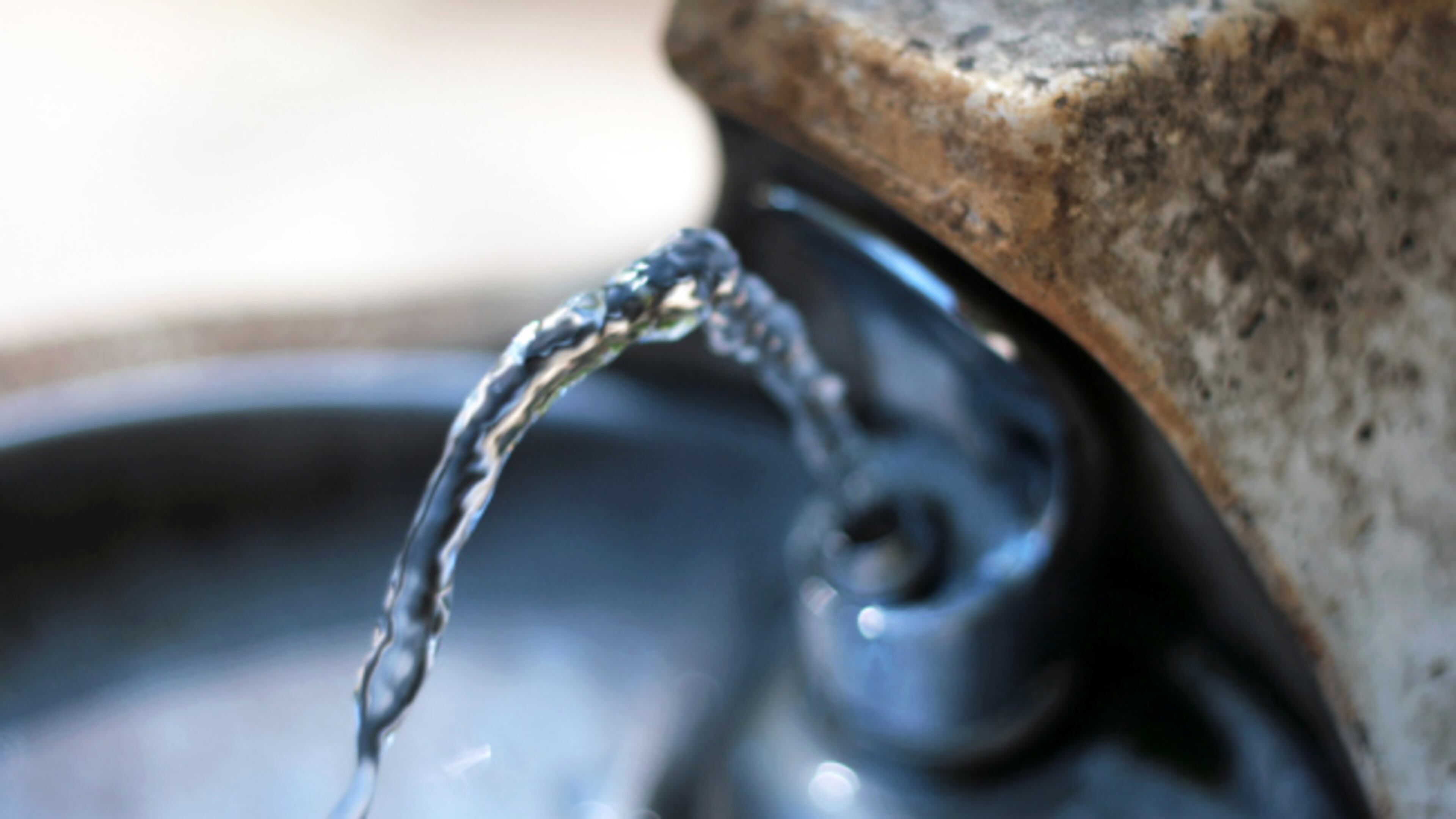 Forsyth County officials say despite discoloration due to naturally occurring minerals, the water is safe to drink.