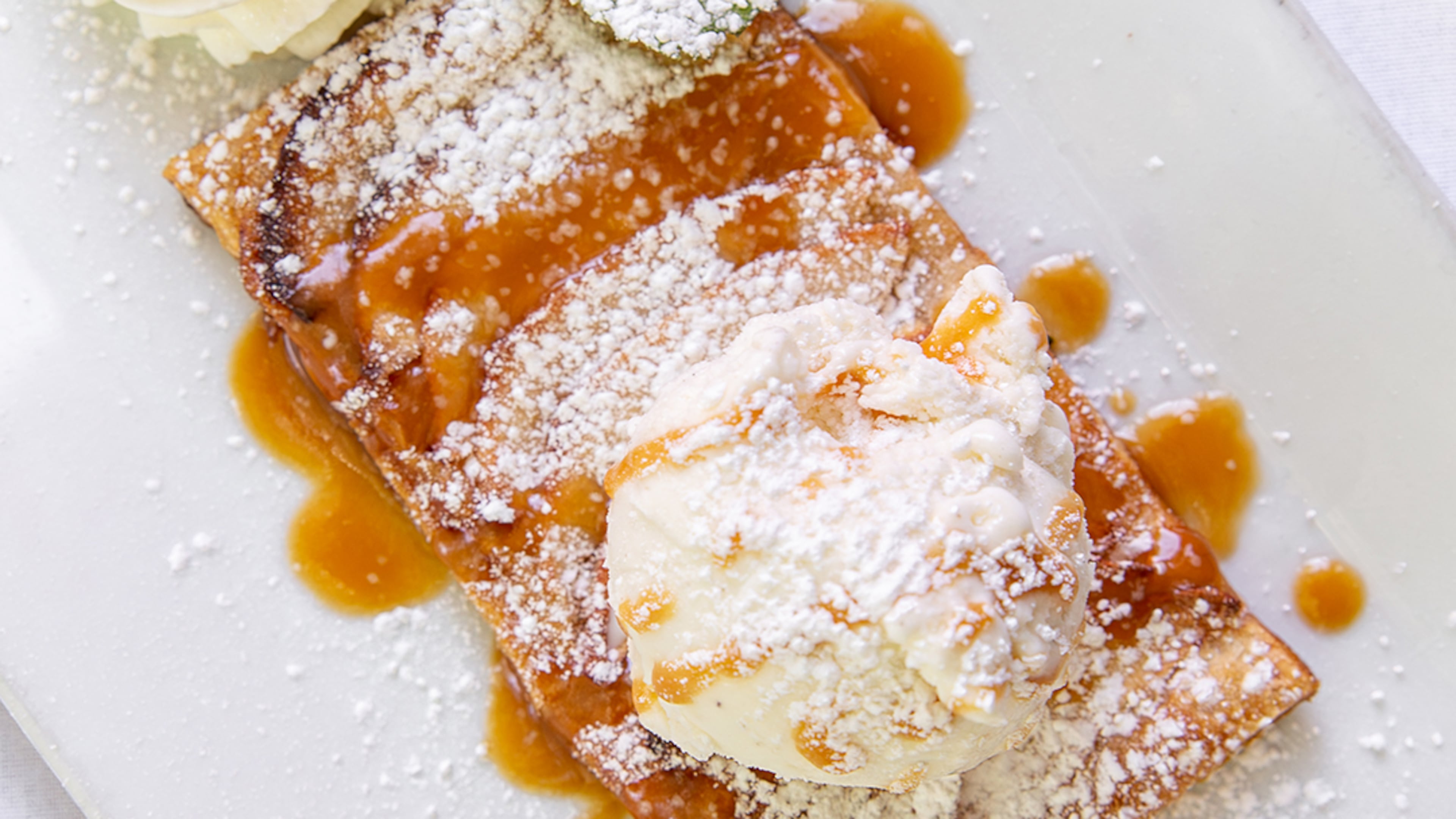 Petite Violette’s Tarte au Pommes has been on the restaurant's menu for almost a decade. (Courtesy of Petite Violette)