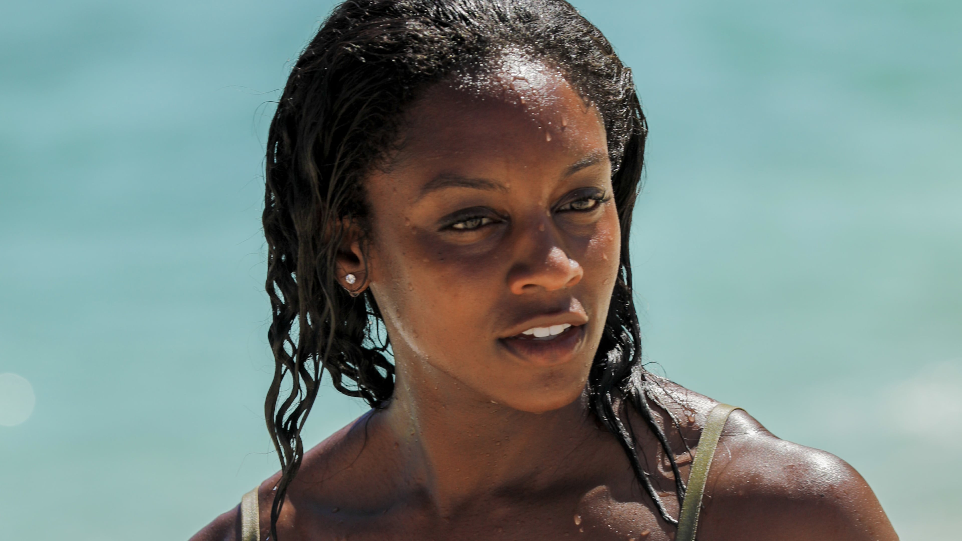 "I'm Not Crazy, I'm Confident" - Desiree Williams on SURVIVOR, themed Heroes vs. Healers vs. Hustlers. The Emmy Award-winning series returns for its 35th season premiere on, Wednesday, September 27 (8:00-9:00 PM, ET/PT) on the CBS Television Network. Photo: Robert Voets/é2017 CBS Broadcasting Inc. All Rights Reserved