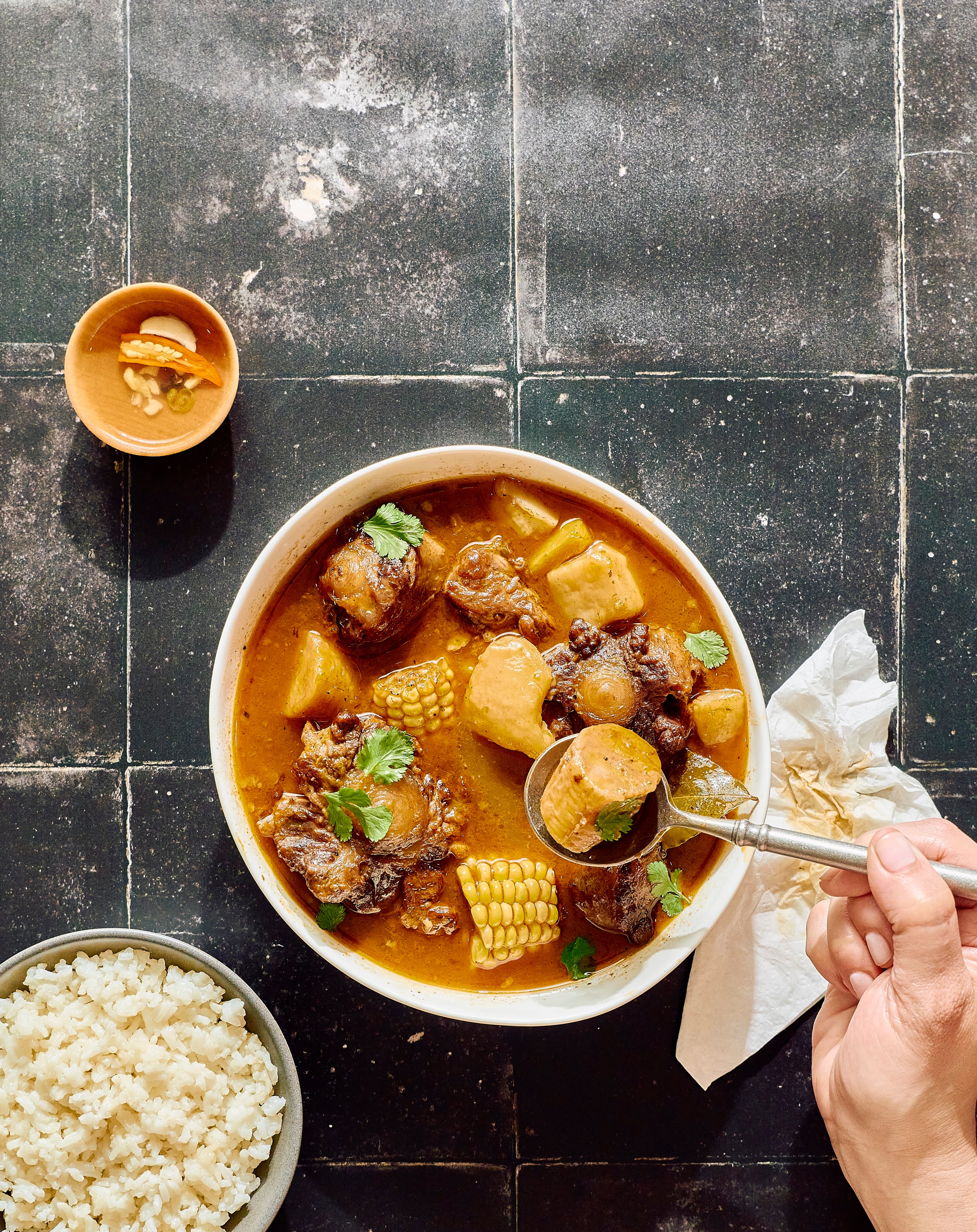 Oxtail Sancocho. (Credit: Rafael N. Ruiz Mederos)