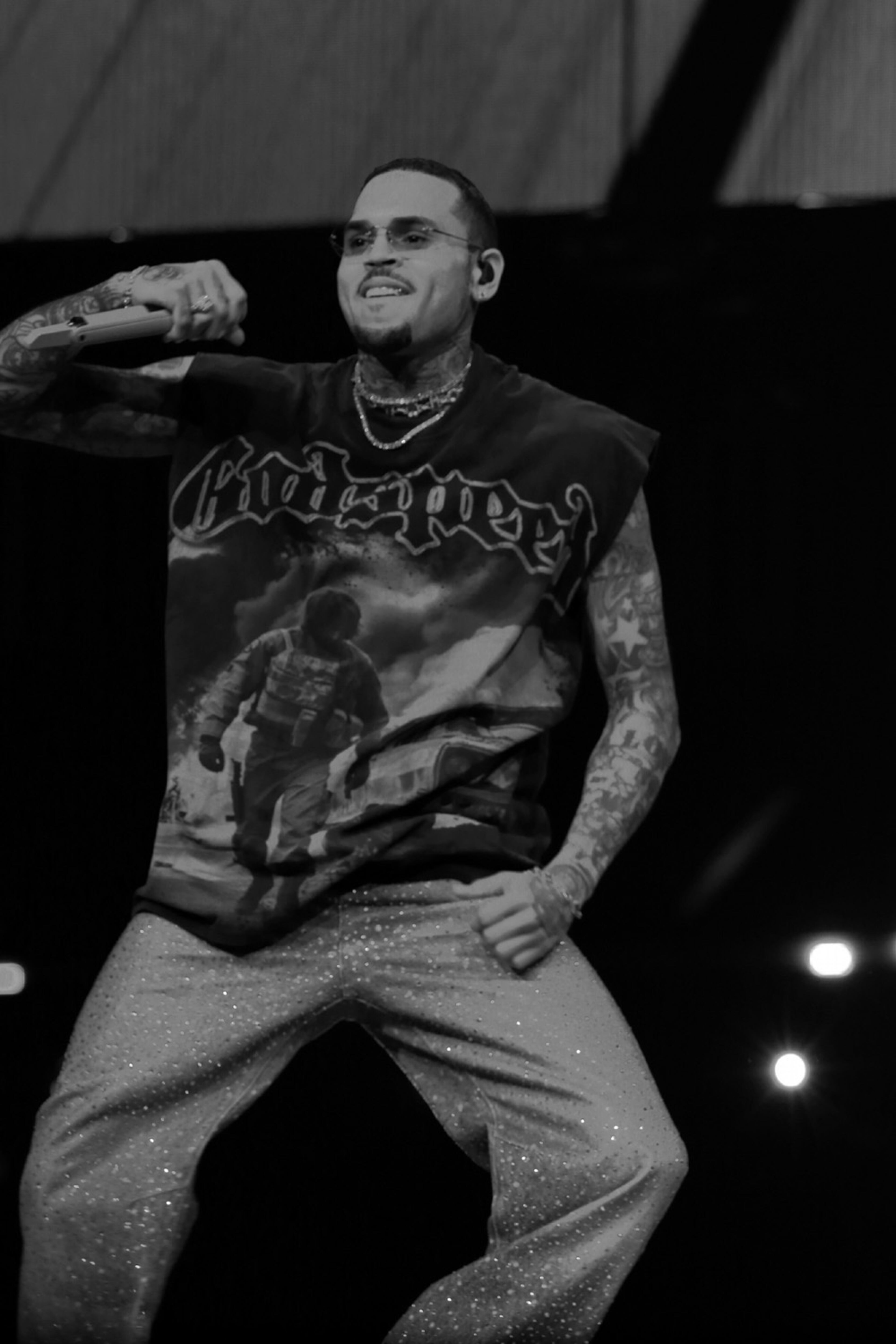 Chris Brown rocked a sold-out crowd at State Farm Arena on Friday, July 5, 2024, with openers Muni Long and Maeta.
Robb Cohen for the Atlanta Journal-Constitution