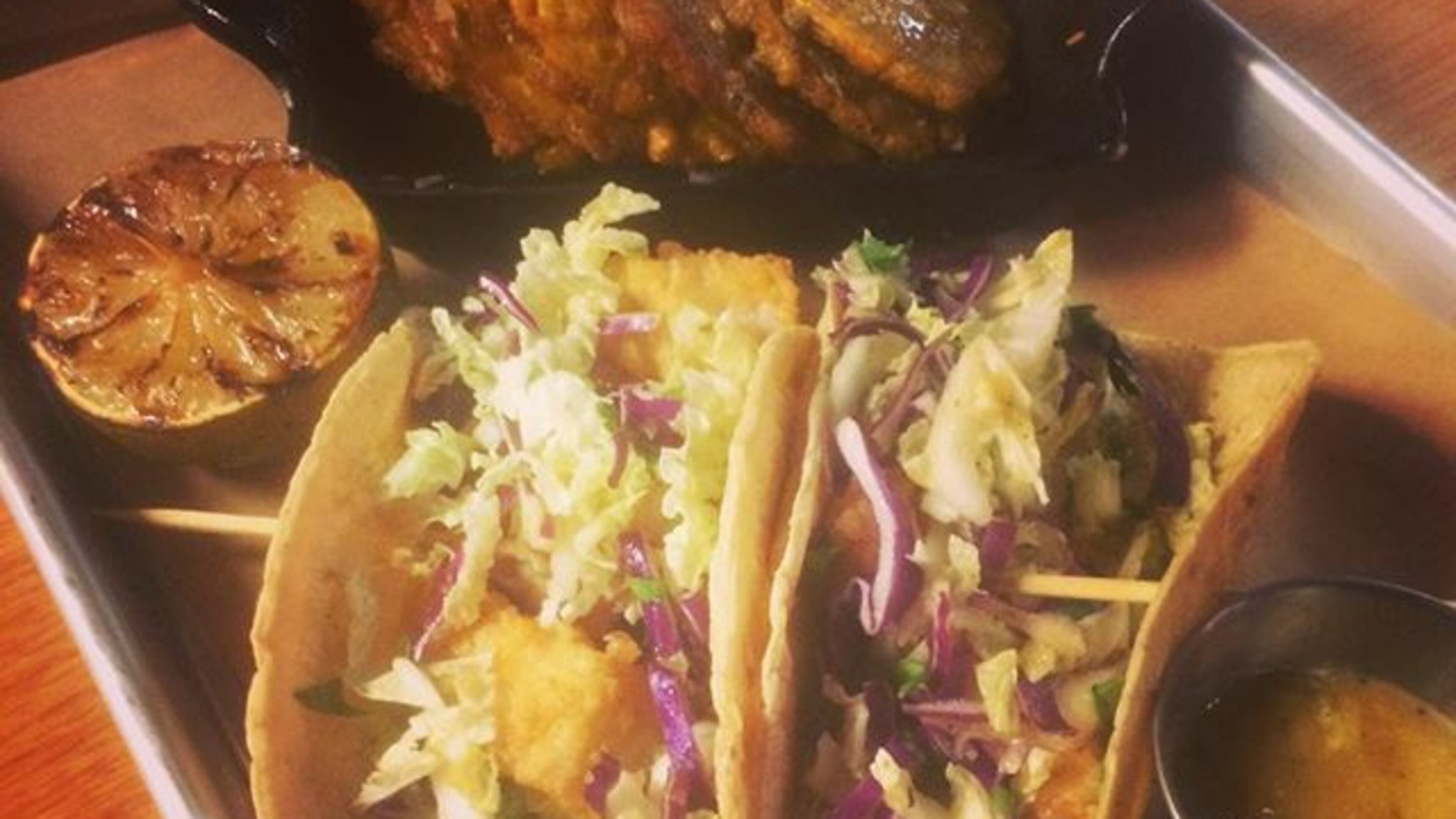 Mahi tacos from Porch Light Latin Kitchen. / Instagram