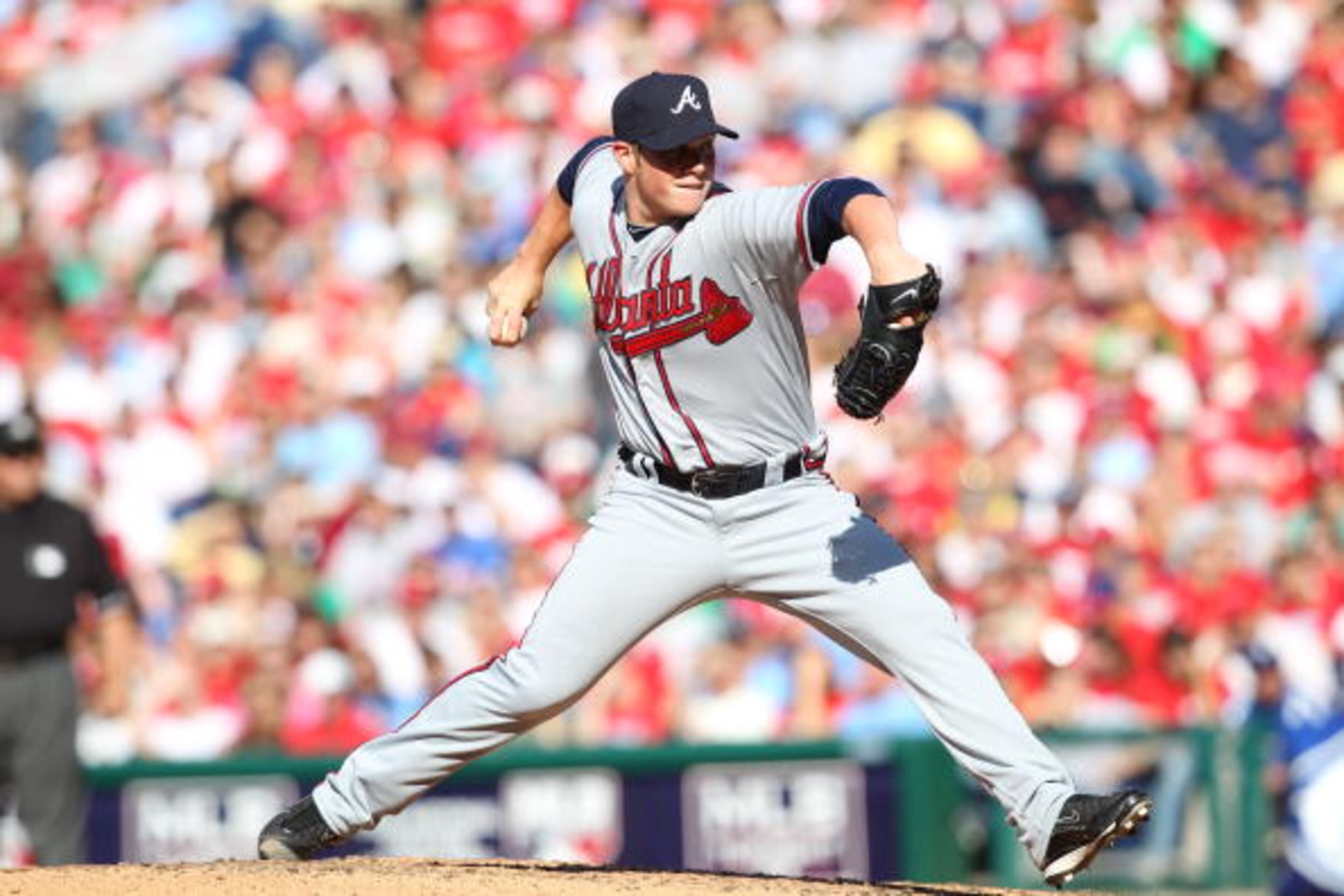 Reliever Craig Kimbrel made his major league debut on May 7, 2010, following his call up from Triple-A Gwinnett. Kimbrel faced 4 batters, striking out 2 in relief of Johnny Venters in the seventh inning. Kimbrel is now the Braves' closer and is two games away from breaking John Smoltz's franchise record for total saves.
