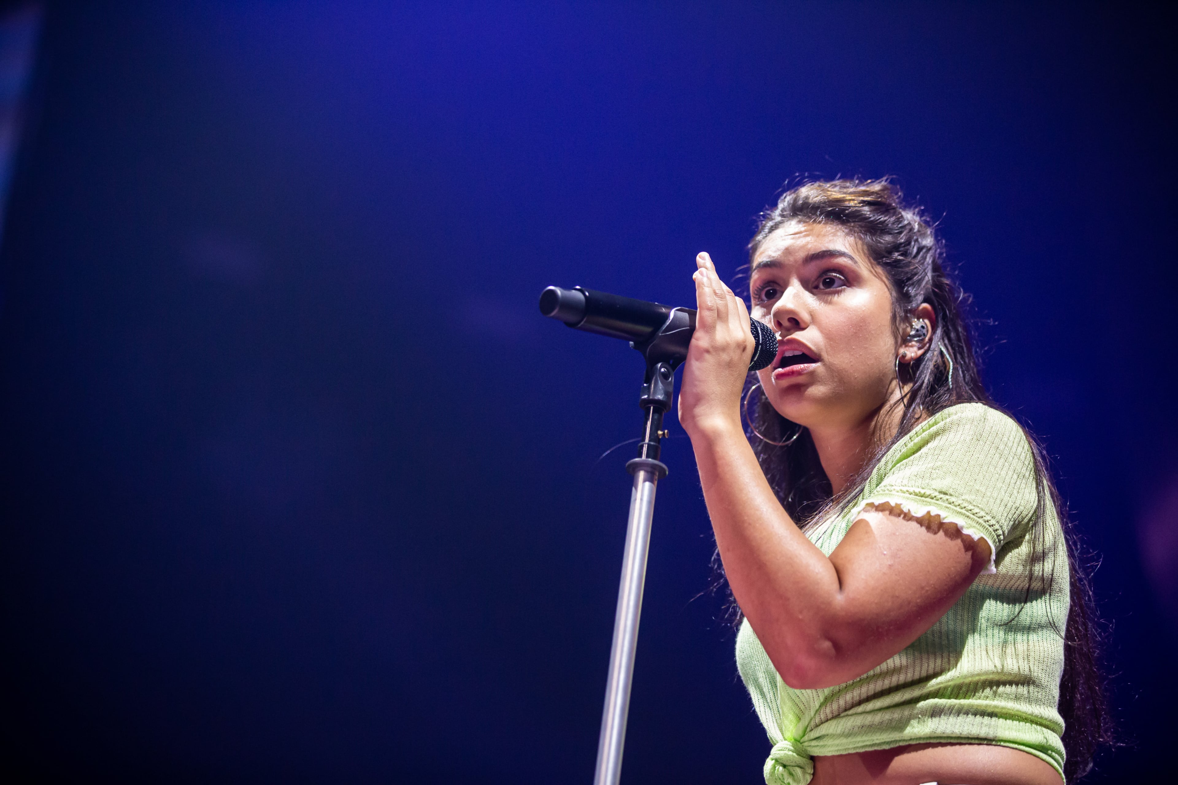 Alessia Cara opened for Shawn Mendes at State Farm Arena on July 31, 2019.