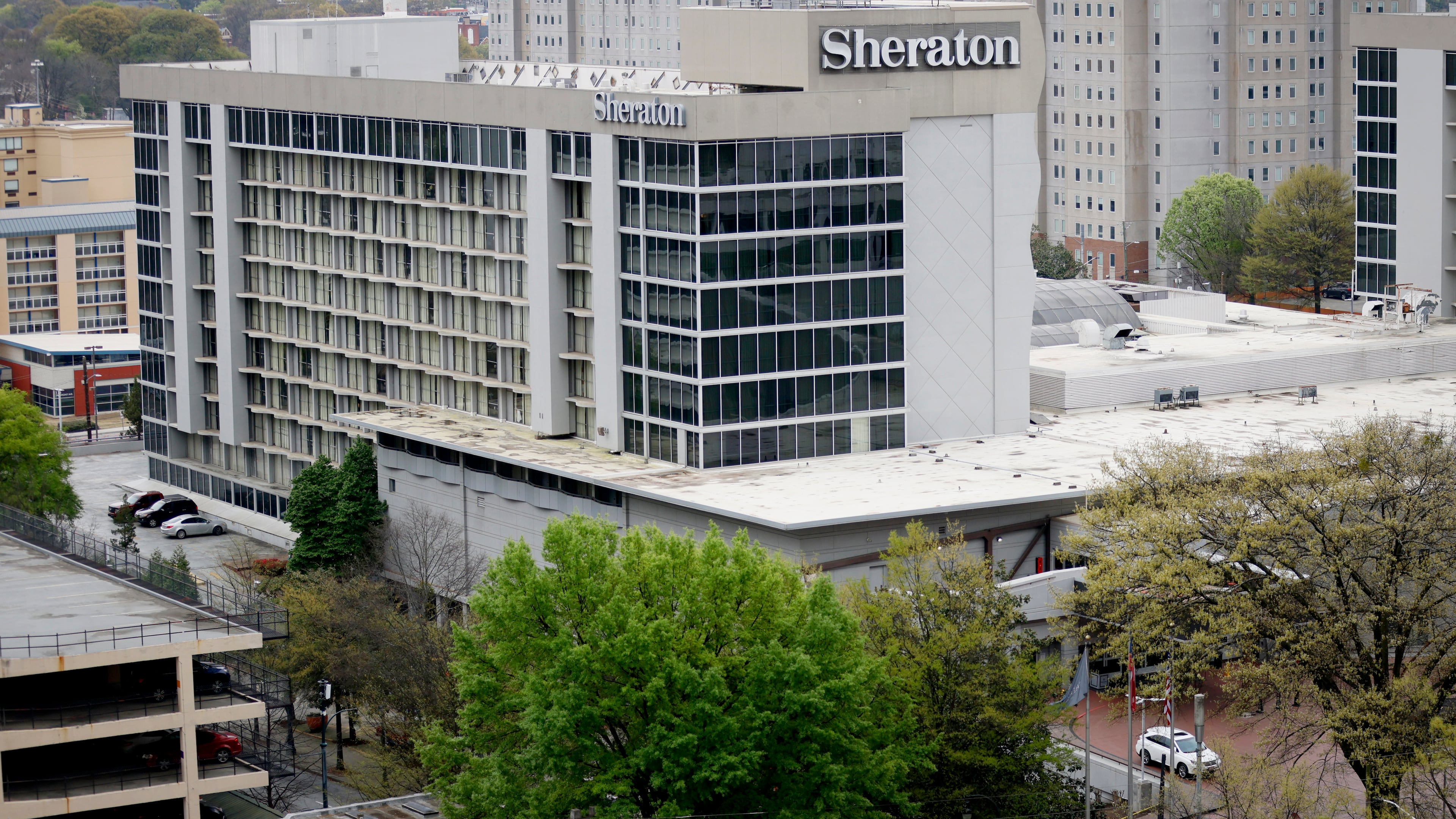 Joining a growing list of downtown properties under financial duress, the Sheraton Atlanta Hotel, with its 763 rooms, is facing the likelihood of foreclosure due to mounting unpaid commitments by its owner Arden Group.
Miguel Martinez /miguel.martinezjimenez@ajc.com