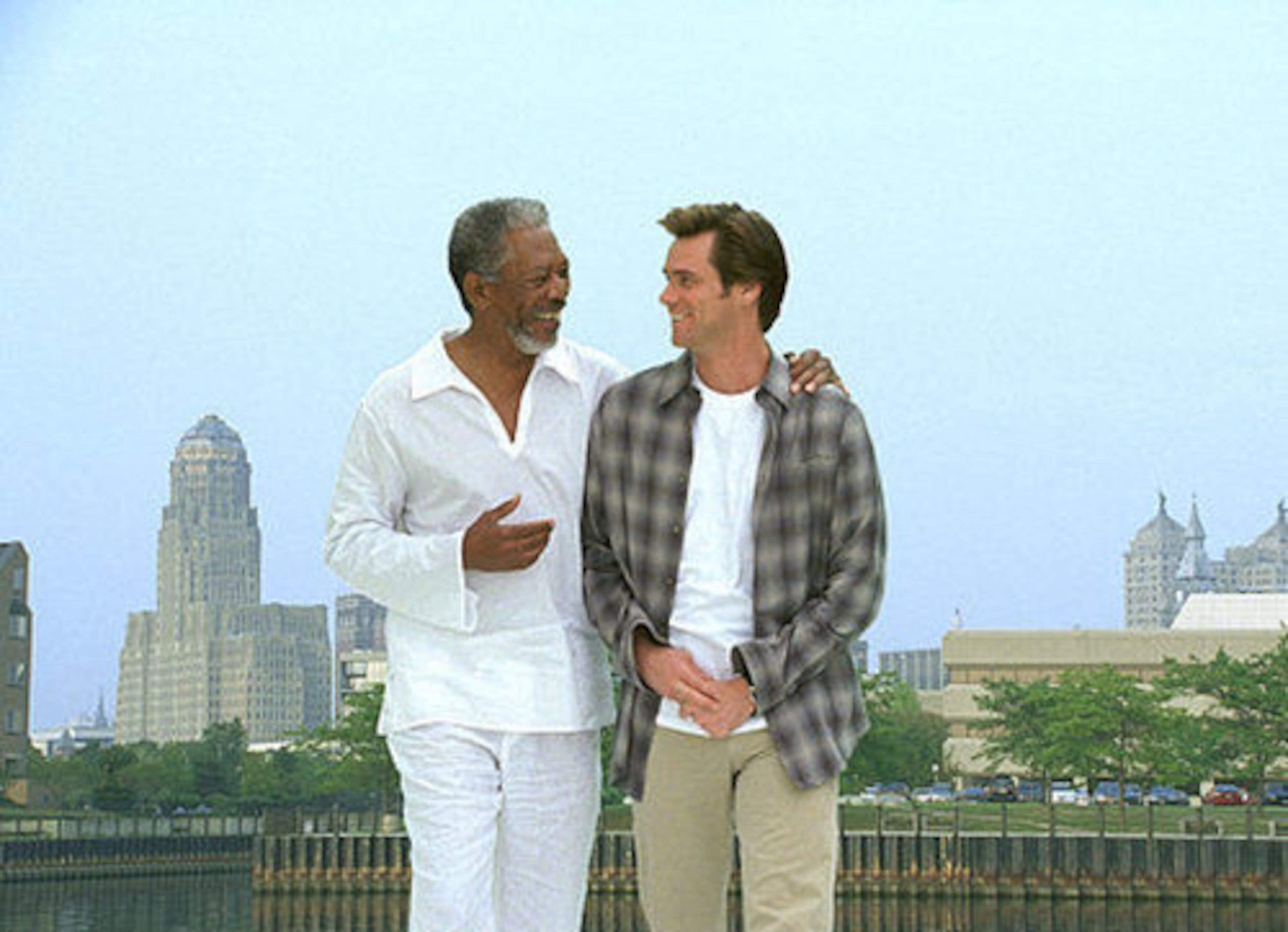 Freeman's authoratative presence made him a natural to play the Creator himself in the 2003 Jim Carrey farce "Bruce Almighty."