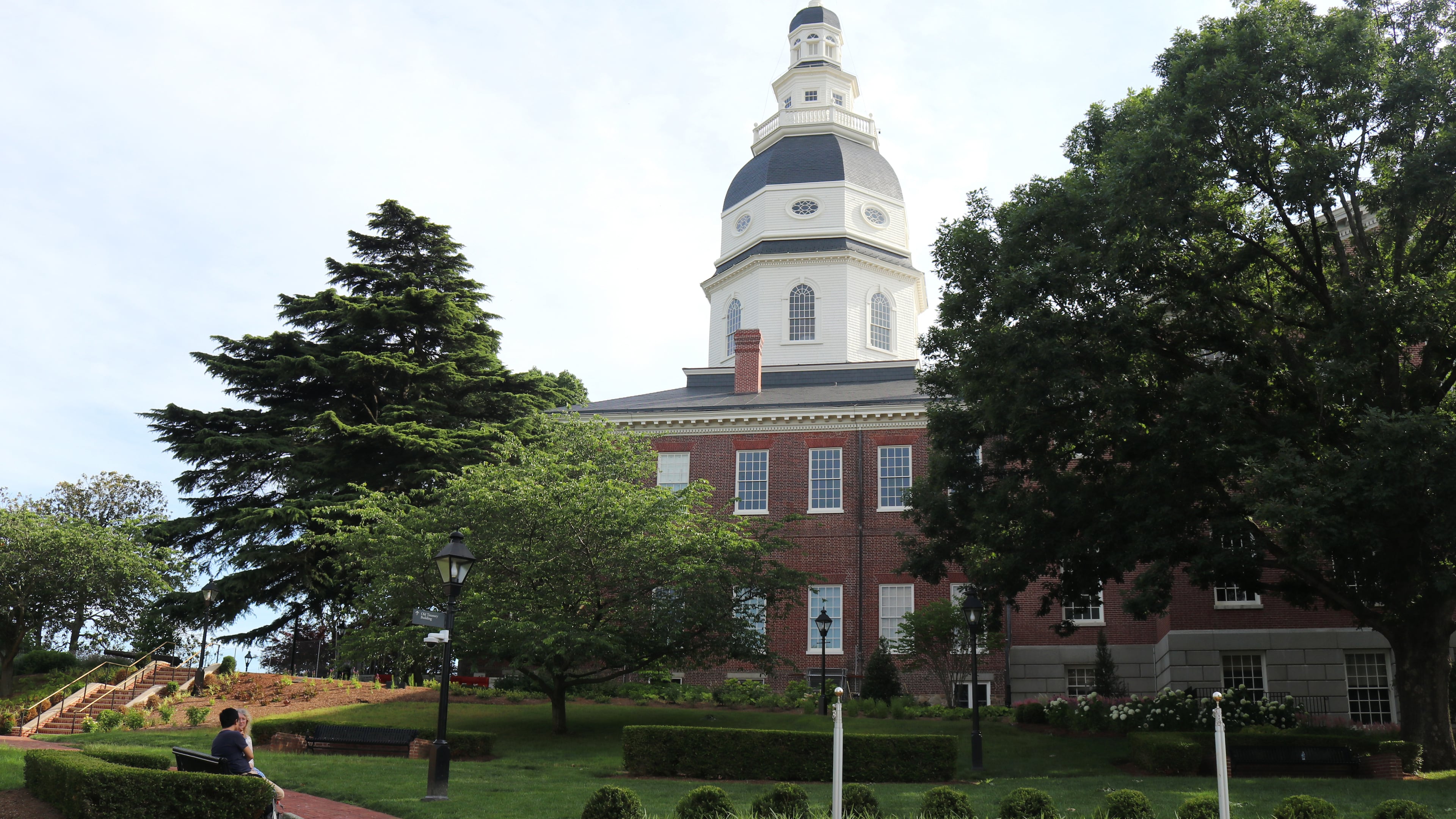 FILE - The Maryland State House in Annapolis, Md., June 13, 2026. (AP Photo/Robert Yoon, File)