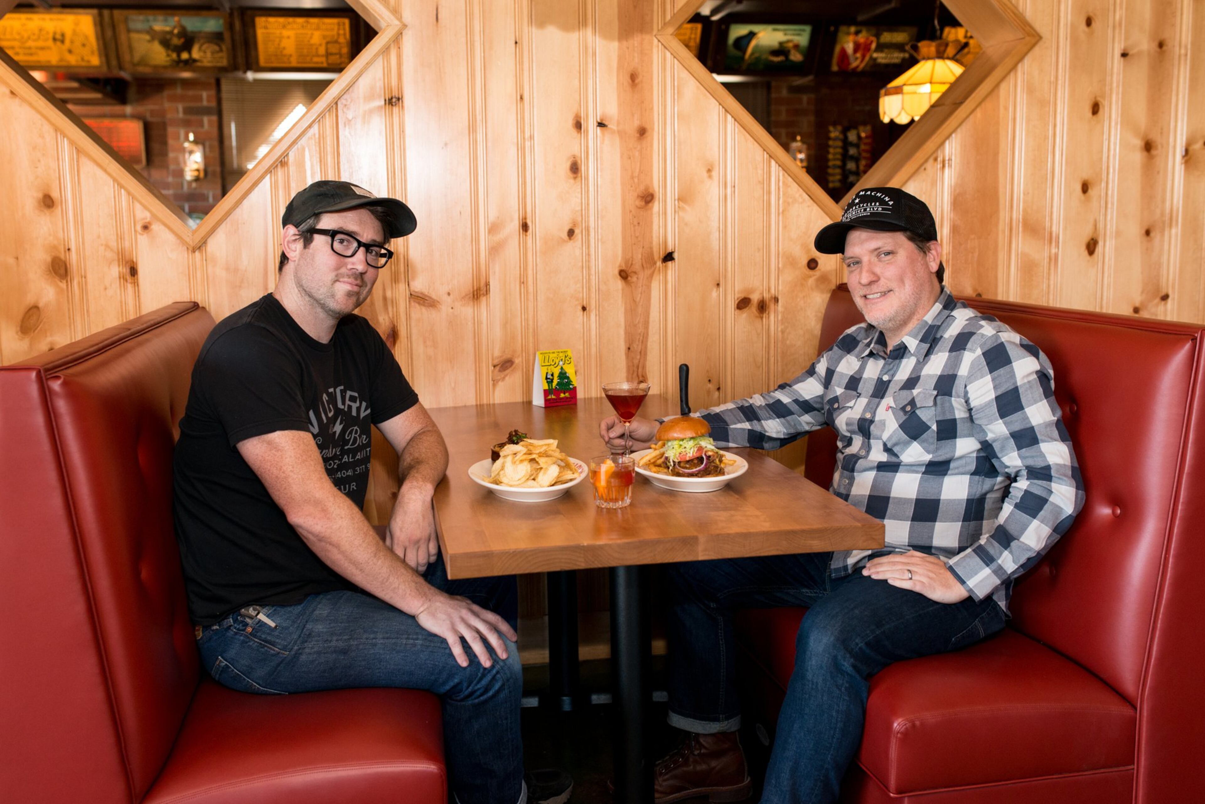 LLoyd's co-owners Ian Jones (left) and Caleb Wheelus (right). Photo credit- Mia Yakel.