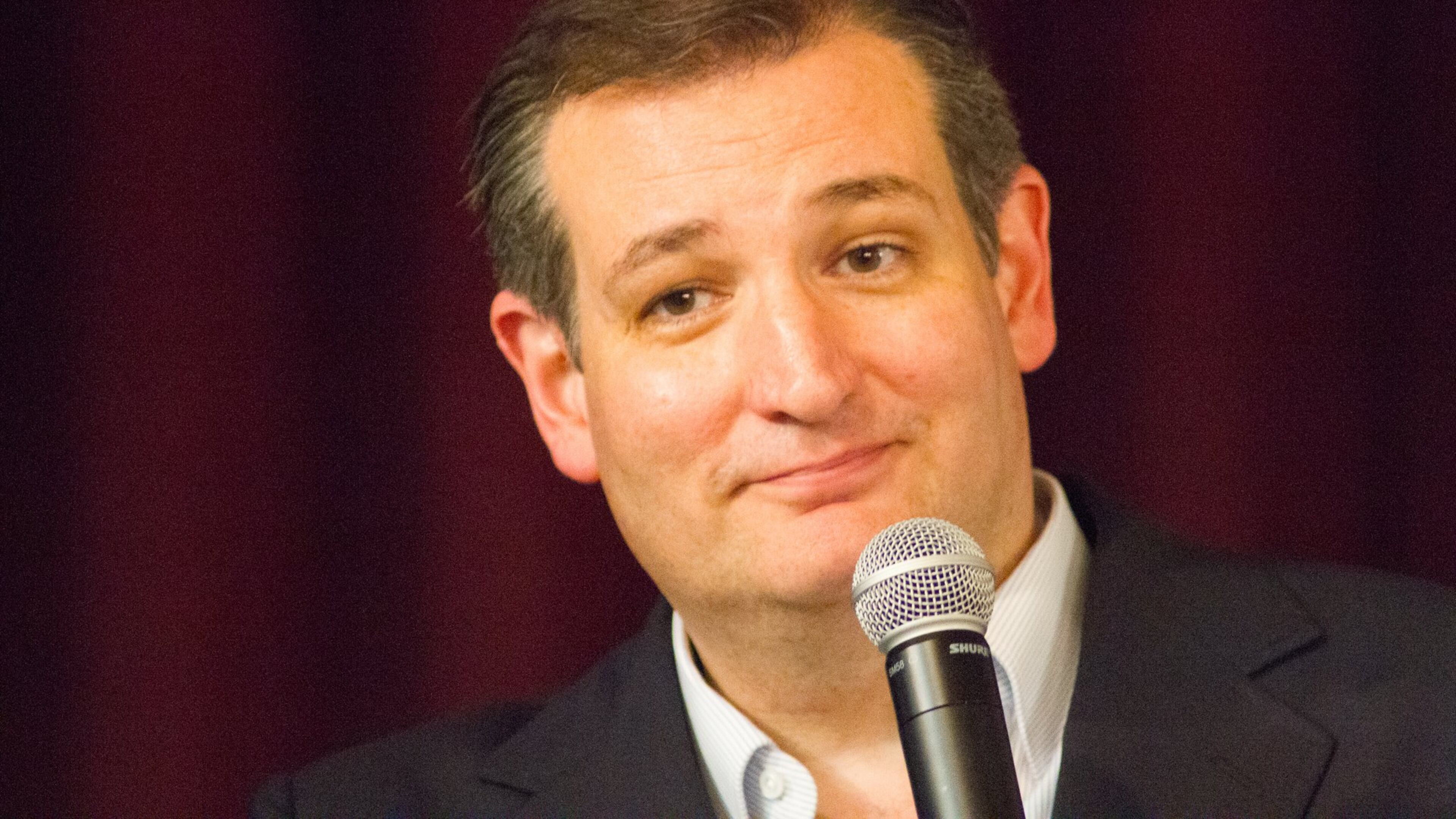 U.S. Senator Ted Cruz speaks at a campaign rally on Tuesday in Decatur, Ill.