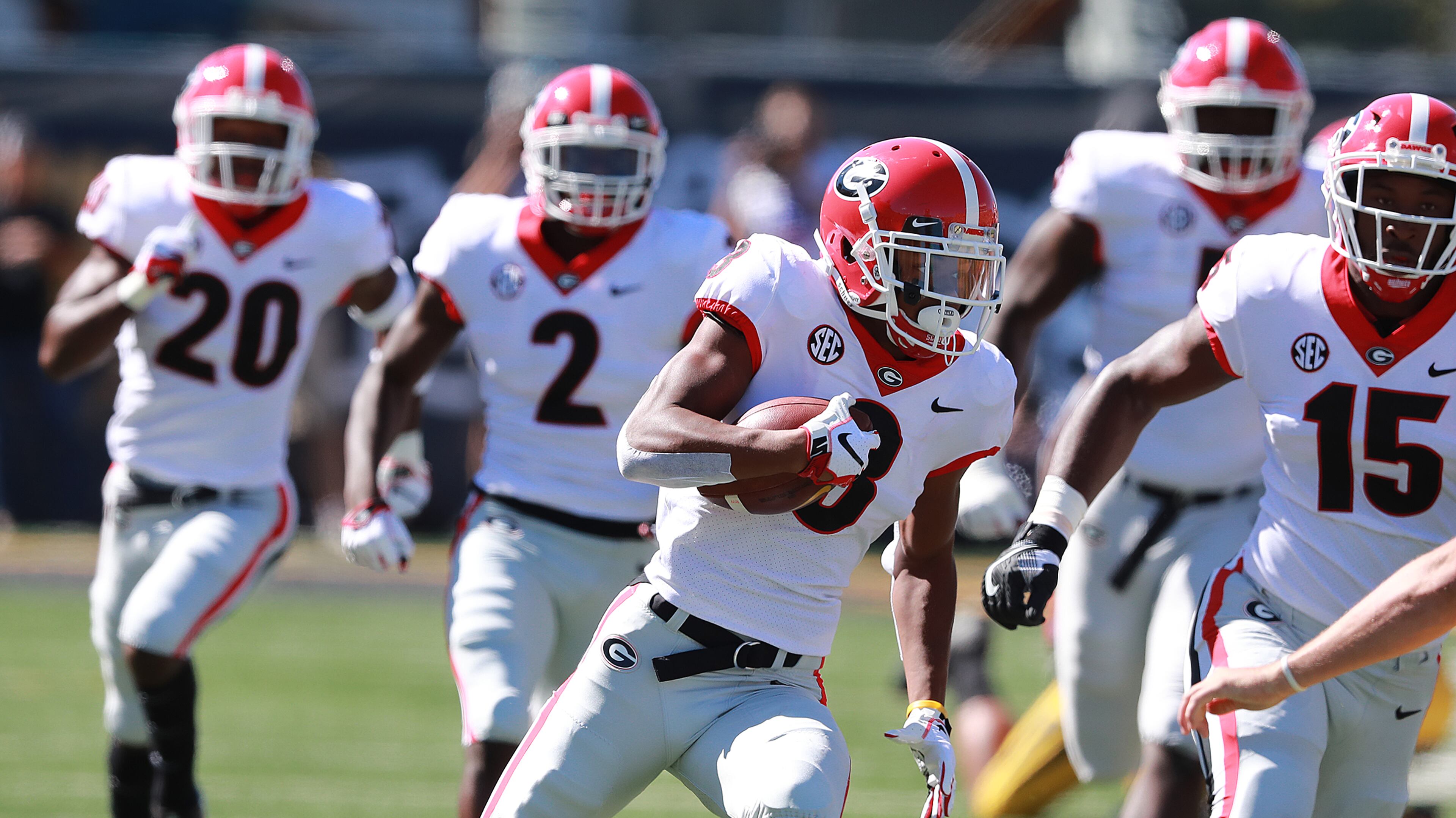 Georgia defensive back Tyson Campbell. Curtis Compton/ccompton@ajc.com