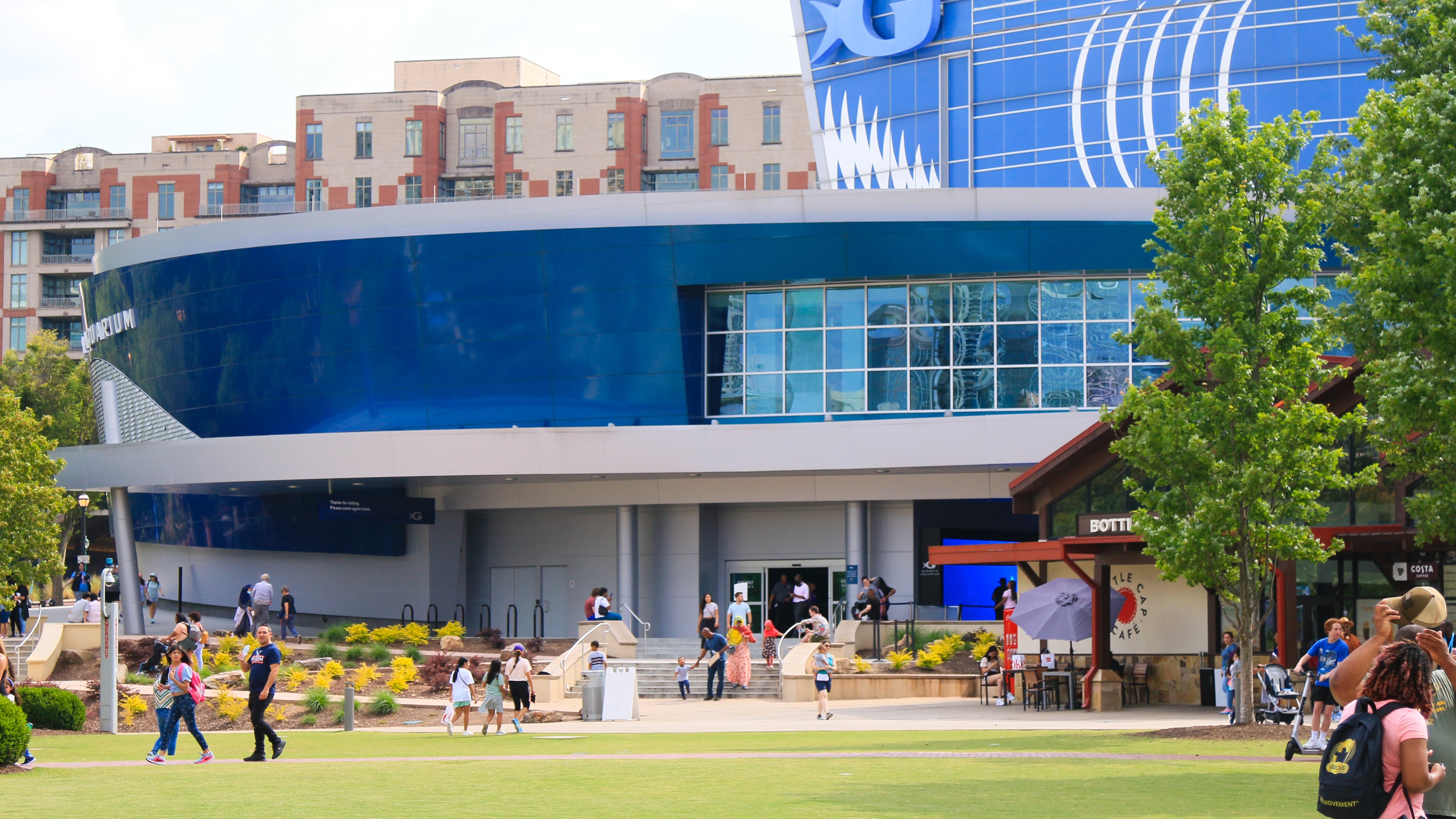 The Georgia Aquarium in Downtown Atlanta on May 30, 2022