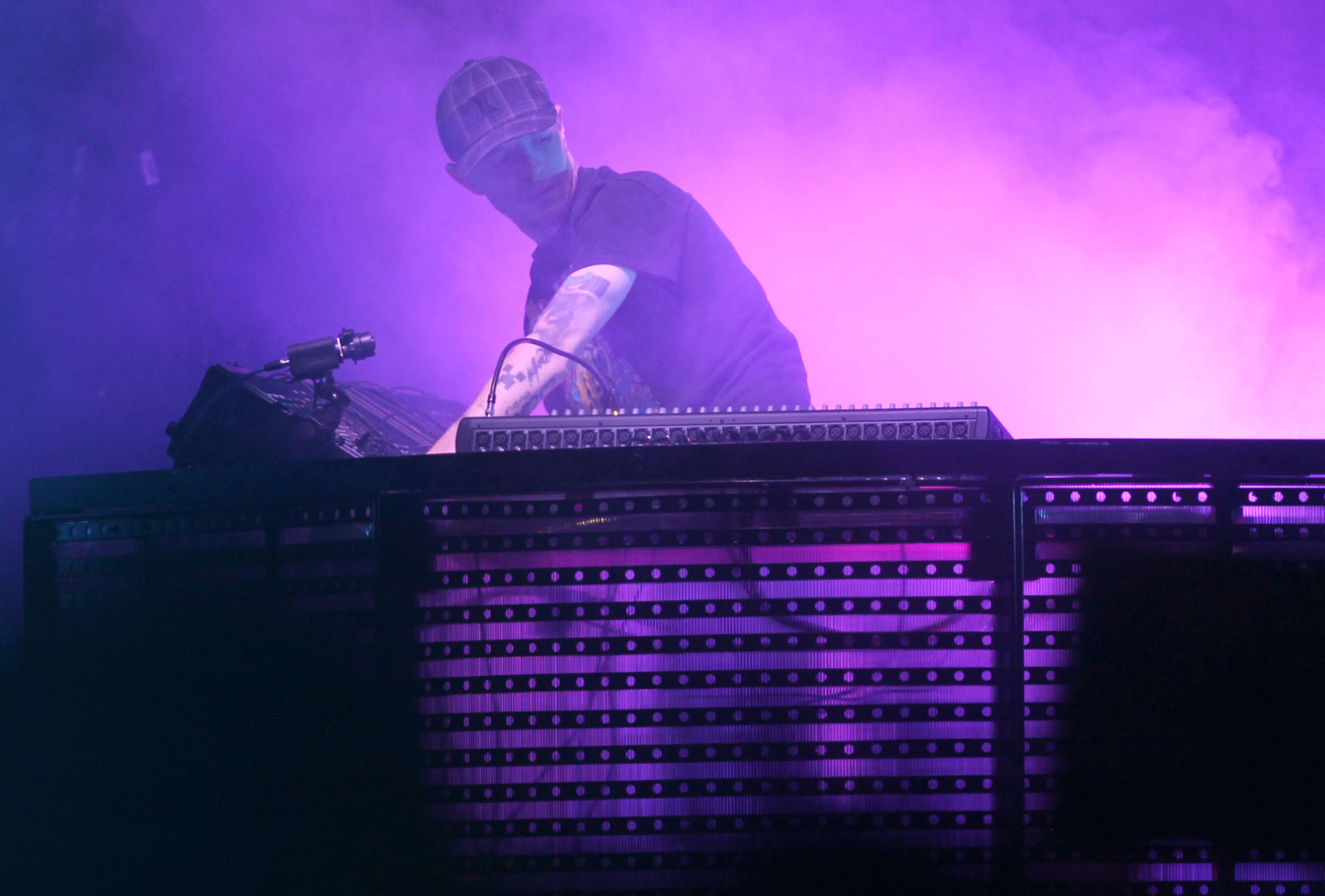 A performance by deadmau5 during the Austin City Limits Music Festival Saturday, Oct. 3, 2015. (Stephen Spillman / for American Statesman)