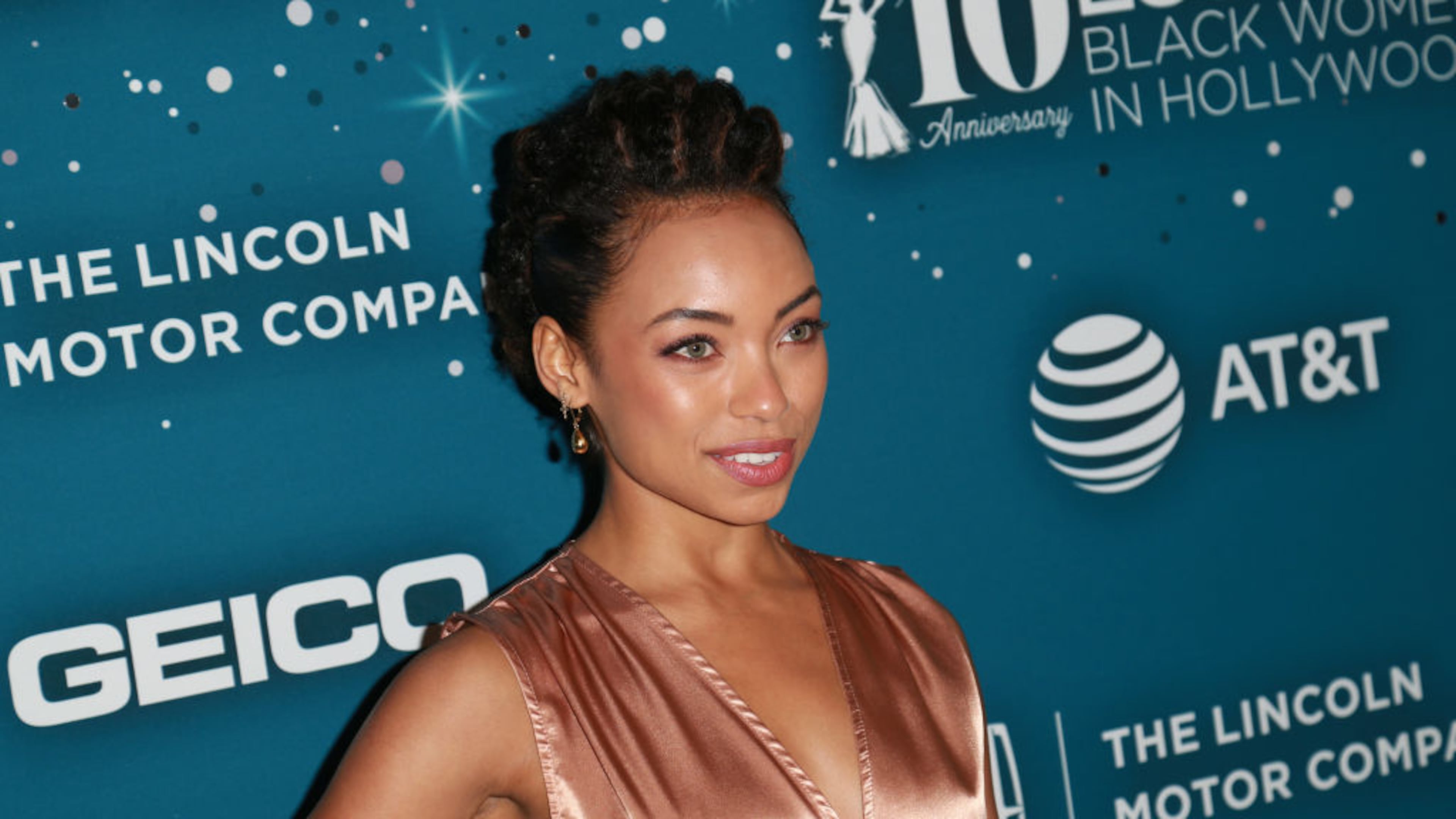 BEVERLY HILLS, CA - FEBRUARY 23: Actor Logan Browning at Essence Black Women in Hollywood Awards at the Beverly Wilshire Four Seasons Hotel on February 23, 2017 in Beverly Hills, California. (Photo by Leon Bennett/Getty Images for Essence)